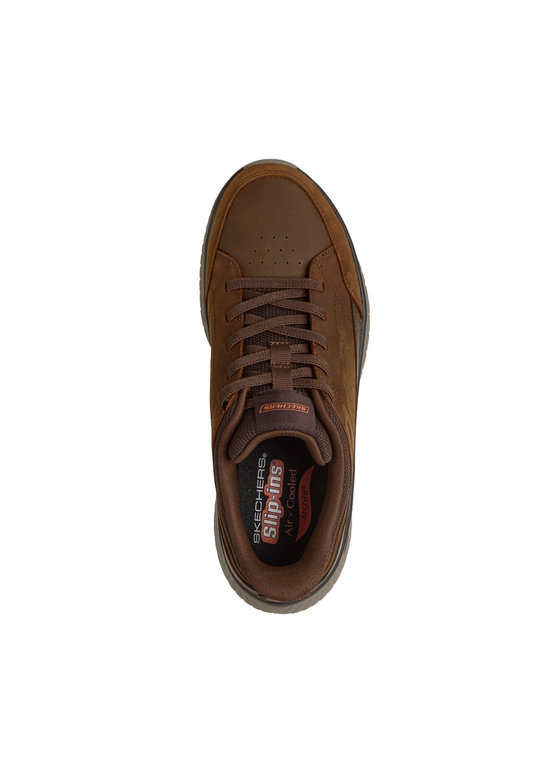 Arch Fit Crosser Felix Slip Ins - Charcoal/dark Brown
