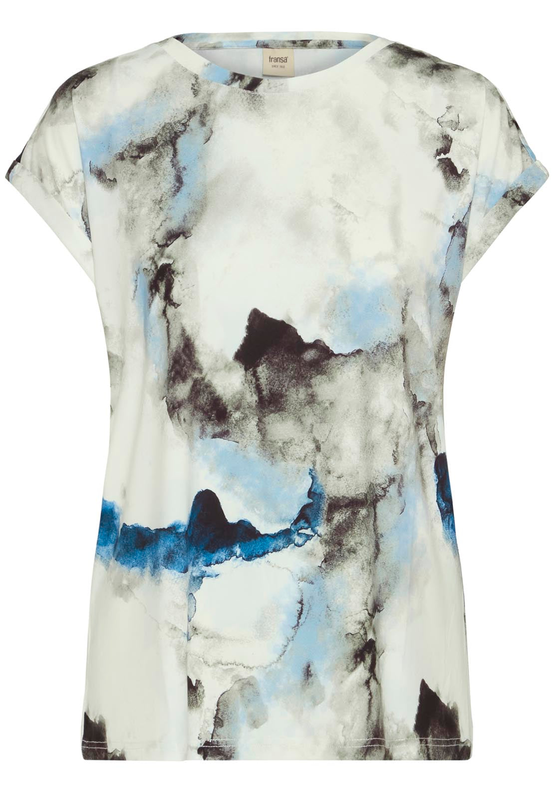 Short Sleeve T-Shirt - Dusty Olive Watercolor Art
