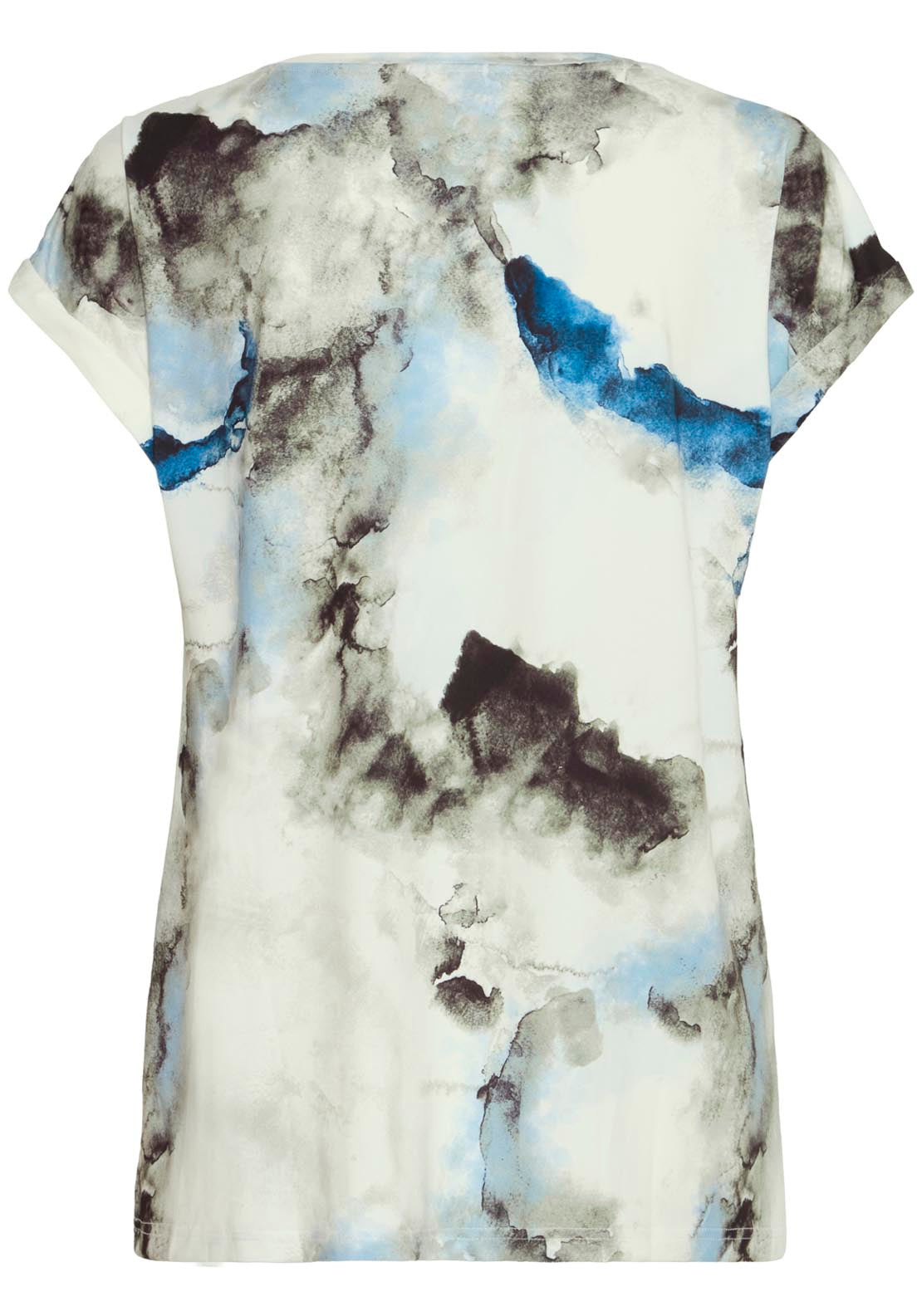 Short Sleeve T-Shirt - Dusty Olive Watercolor Art