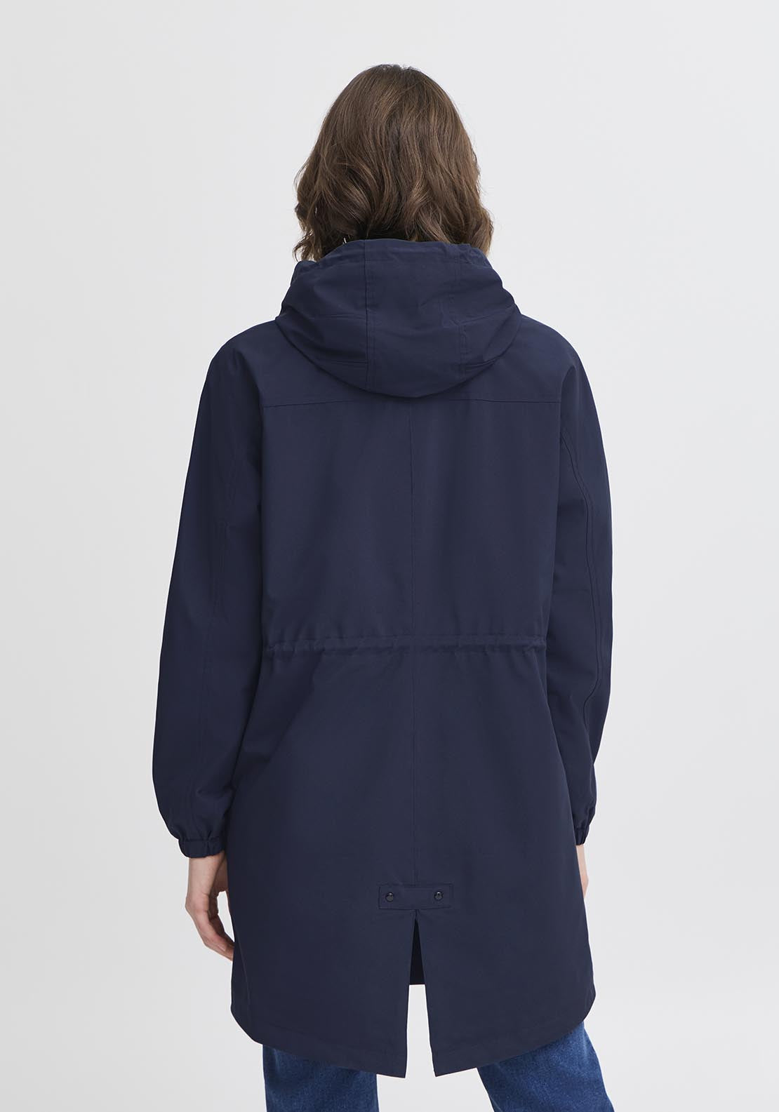 Fransa Casual Jacket - Navy Blazer 4 Shaws Department Stores