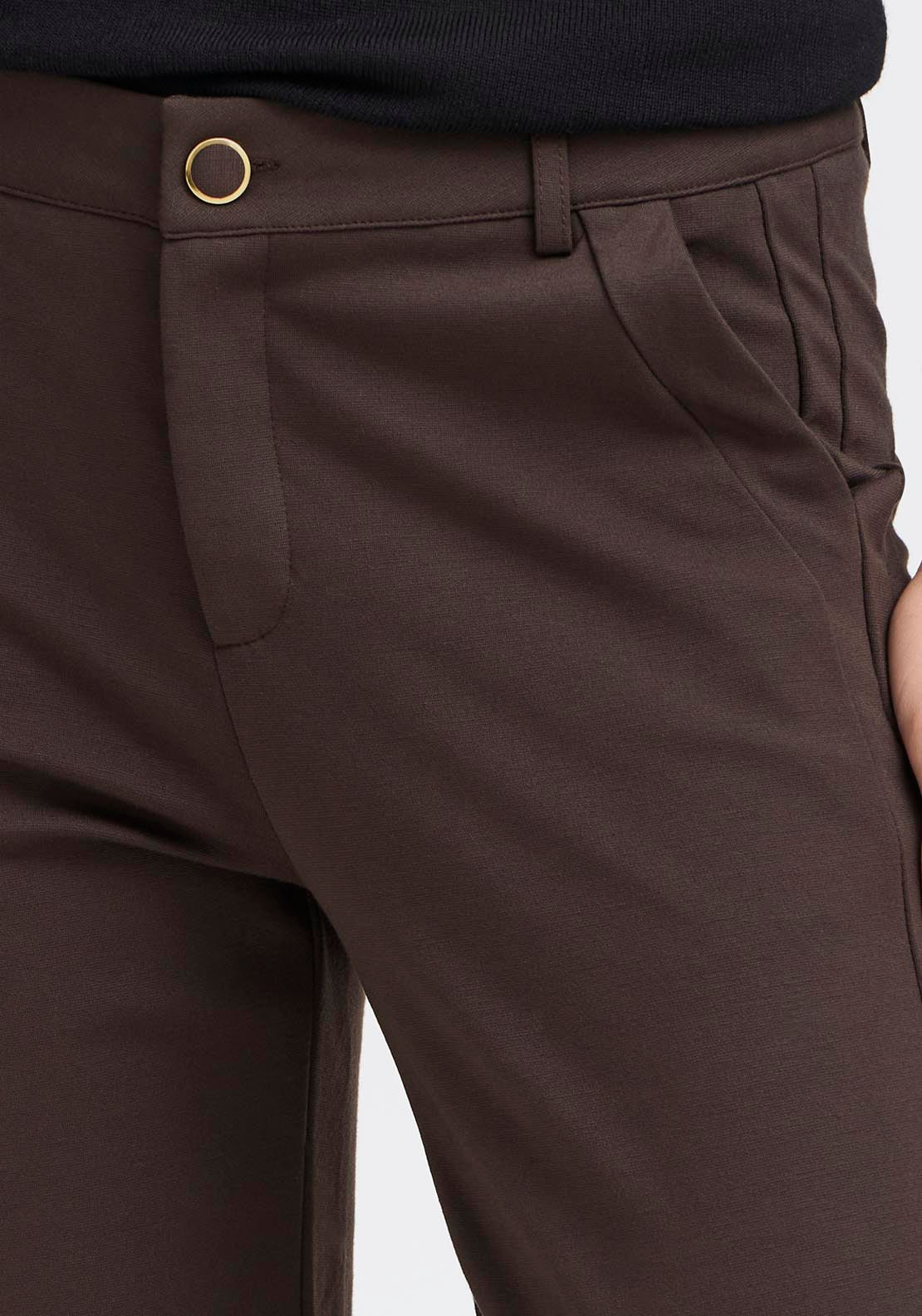Fransa Lano Trousers - Grey 5 Shaws Department Stores