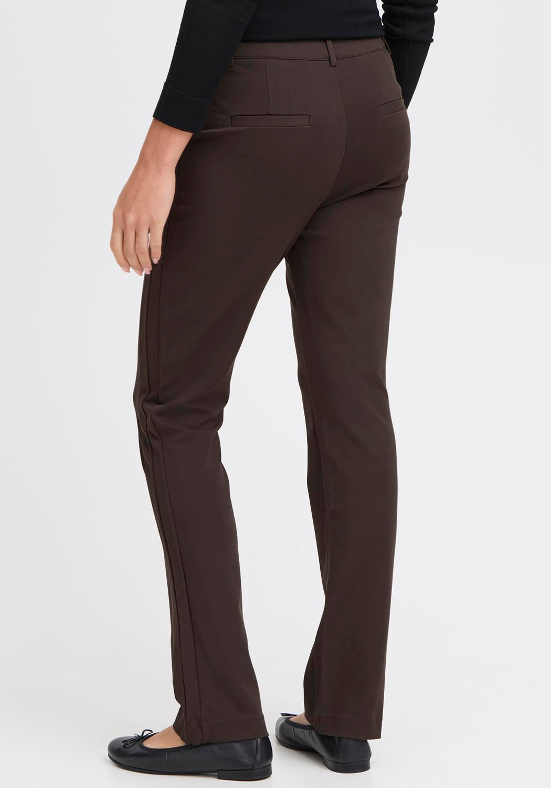 Fransa Lano Trousers - Grey 2 Shaws Department Stores