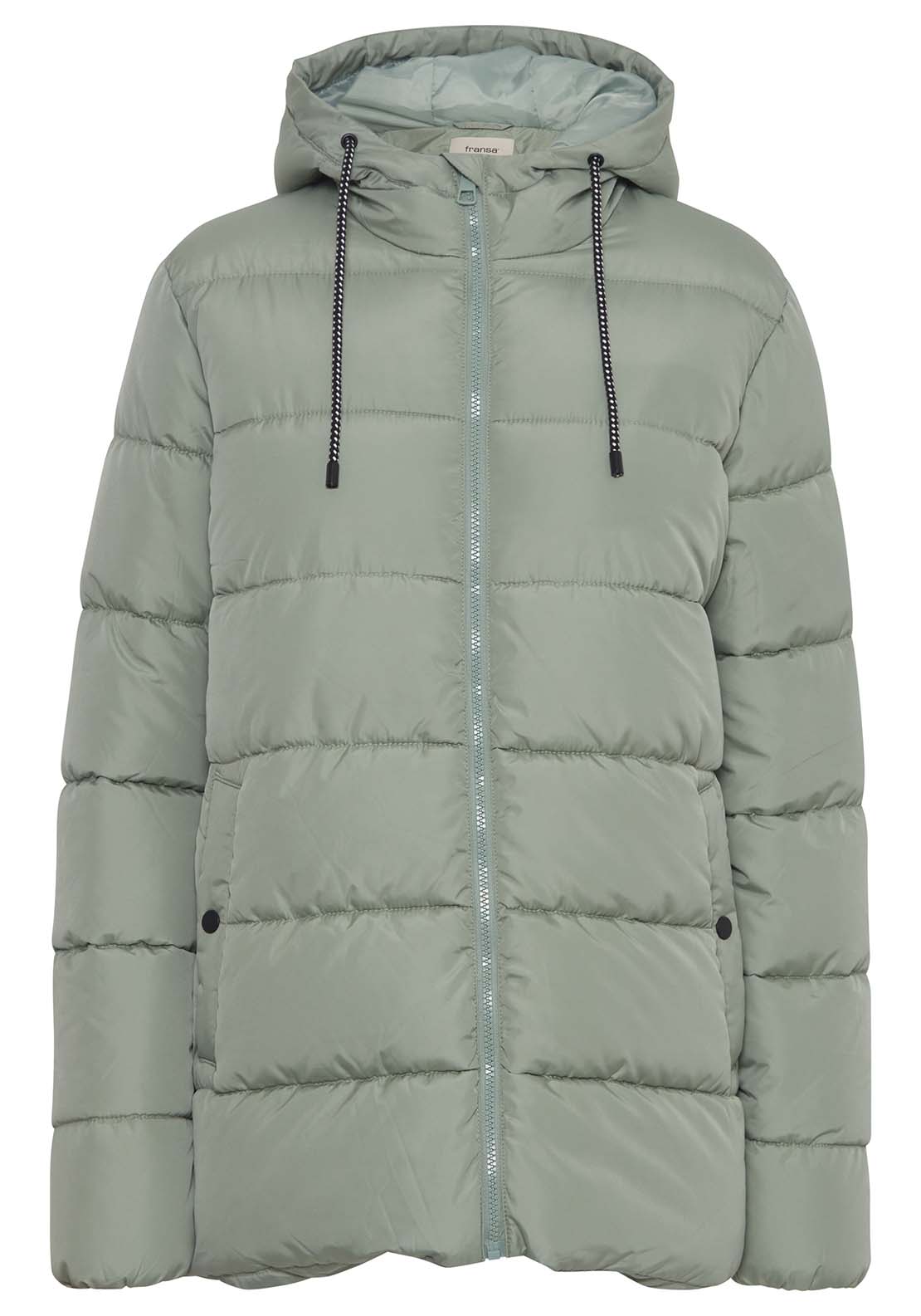 Fransa Long Sleeve Hip Length Jacket - Green Bay 6 Shaws Department Stores