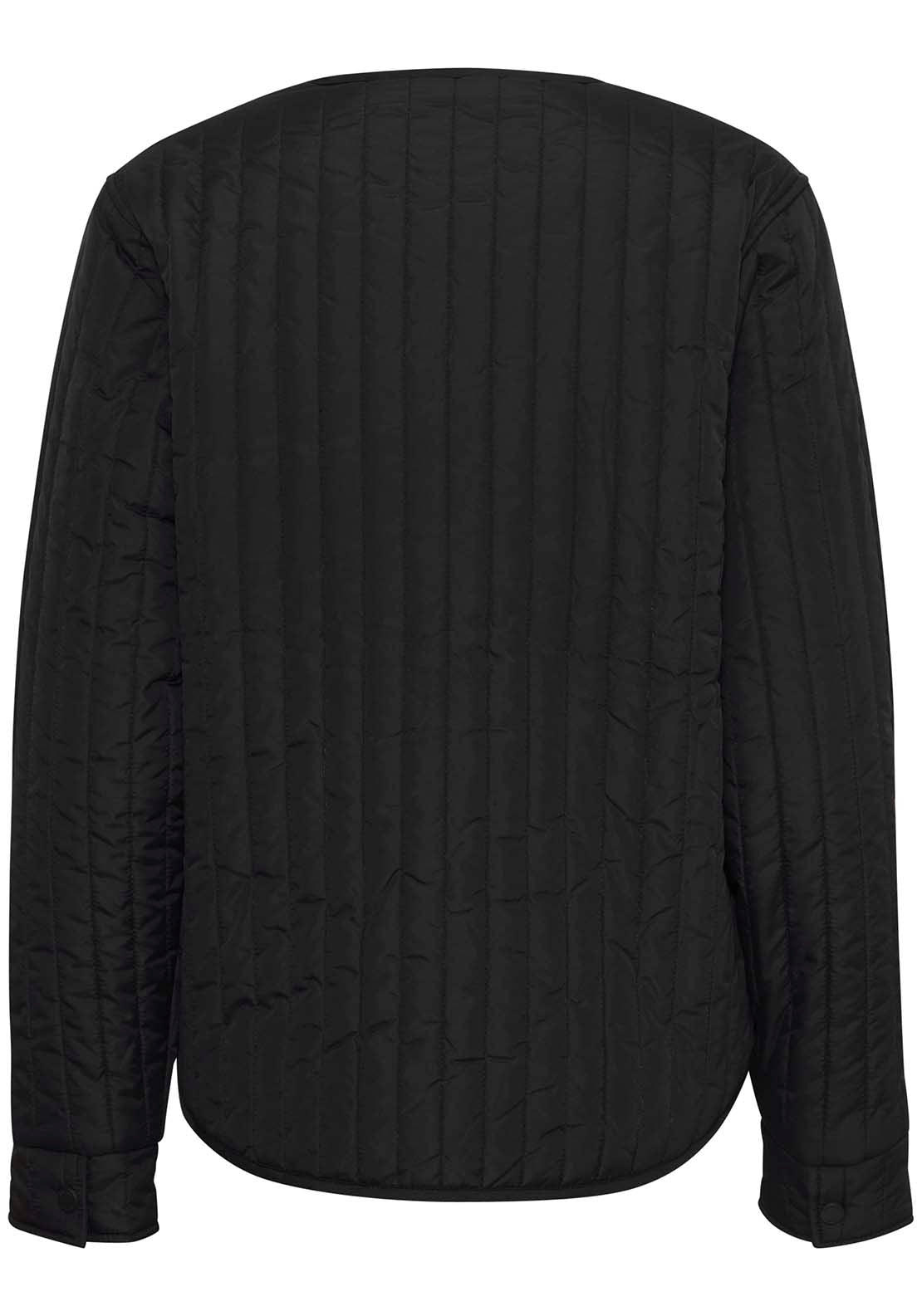 Fransa Long Sleeve Hip Length Jacket - Black 8 Shaws Department Stores