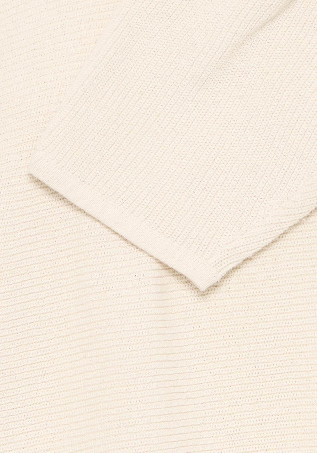 Fransa Casual 3/4 Sleeve Knit Pullover - Whisper White 7 Shaws Department Stores