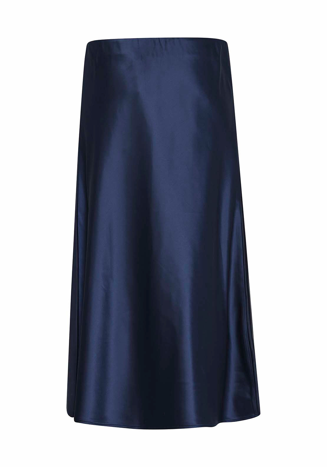 Fransa Casual Midi Skirt - Vintage Indigo 7 Shaws Department Stores