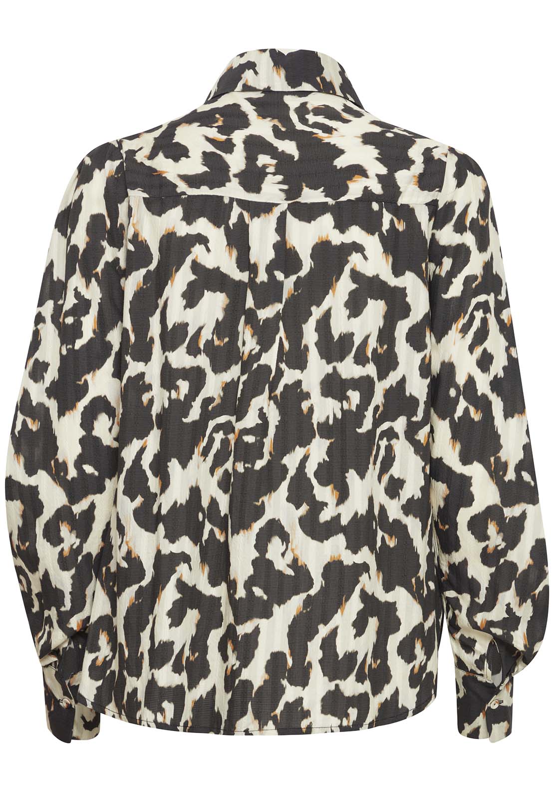 Fransa Long Sleeve Blouse - Black 9 Shaws Department Stores