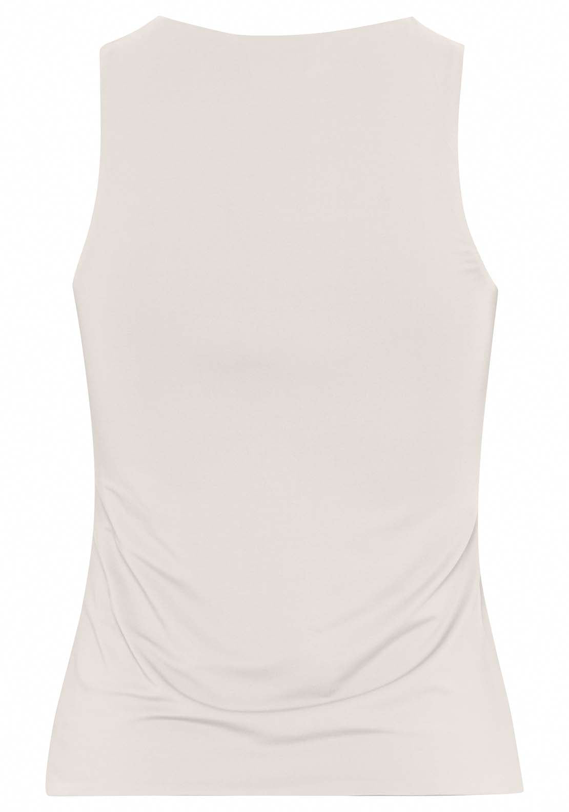 Fransa Sleeveless T-Shirt - Birch 4 Shaws Department Stores