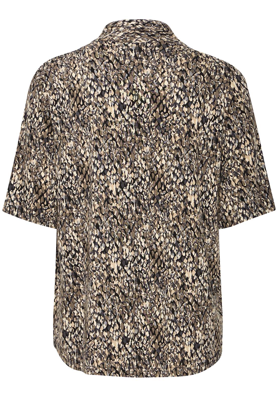 Fransa Short Sleeve T-Shirt - Walnut 2 Shaws Department Stores