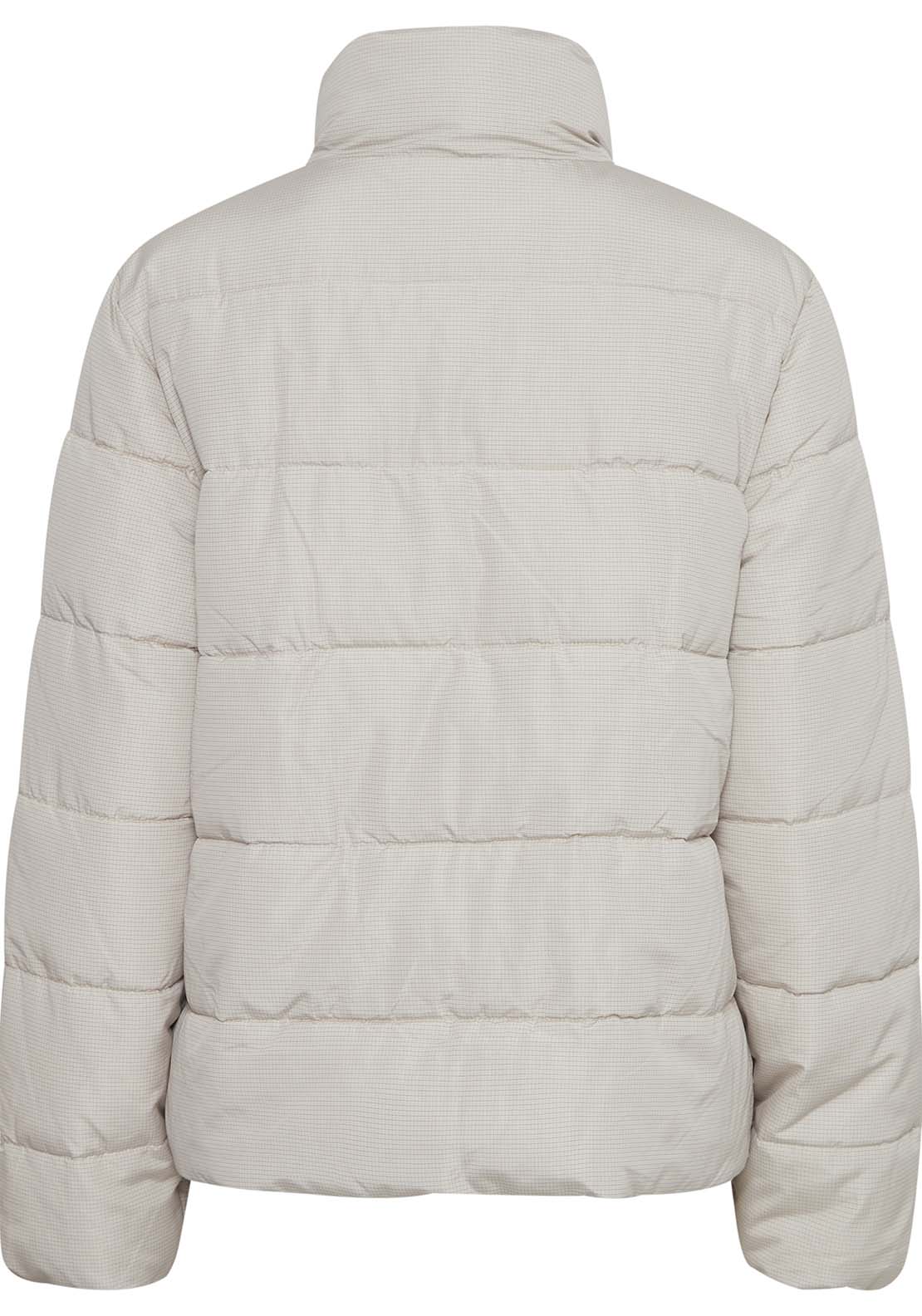 Fransa Hip Length Jacket - Oxford Tan Mix 2 Shaws Department Stores