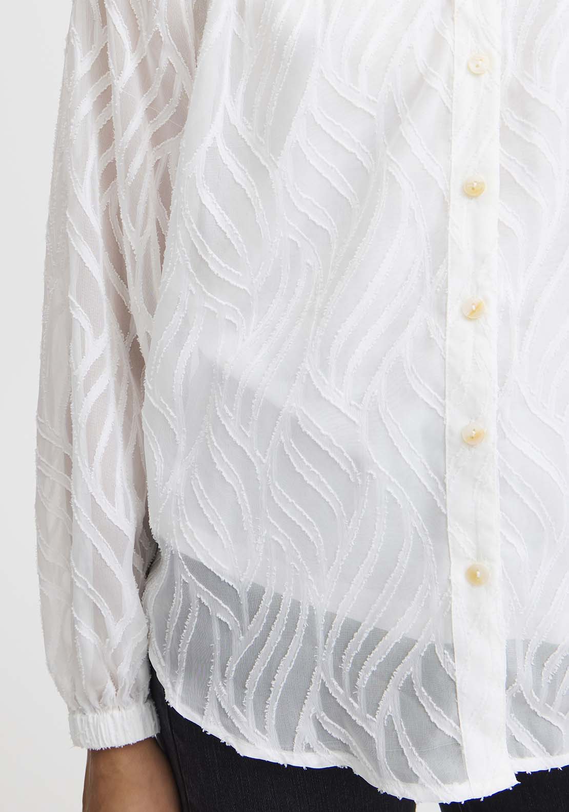 Fransa Long Sleeve Woven Shirt - Antique 4 Shaws Department Stores