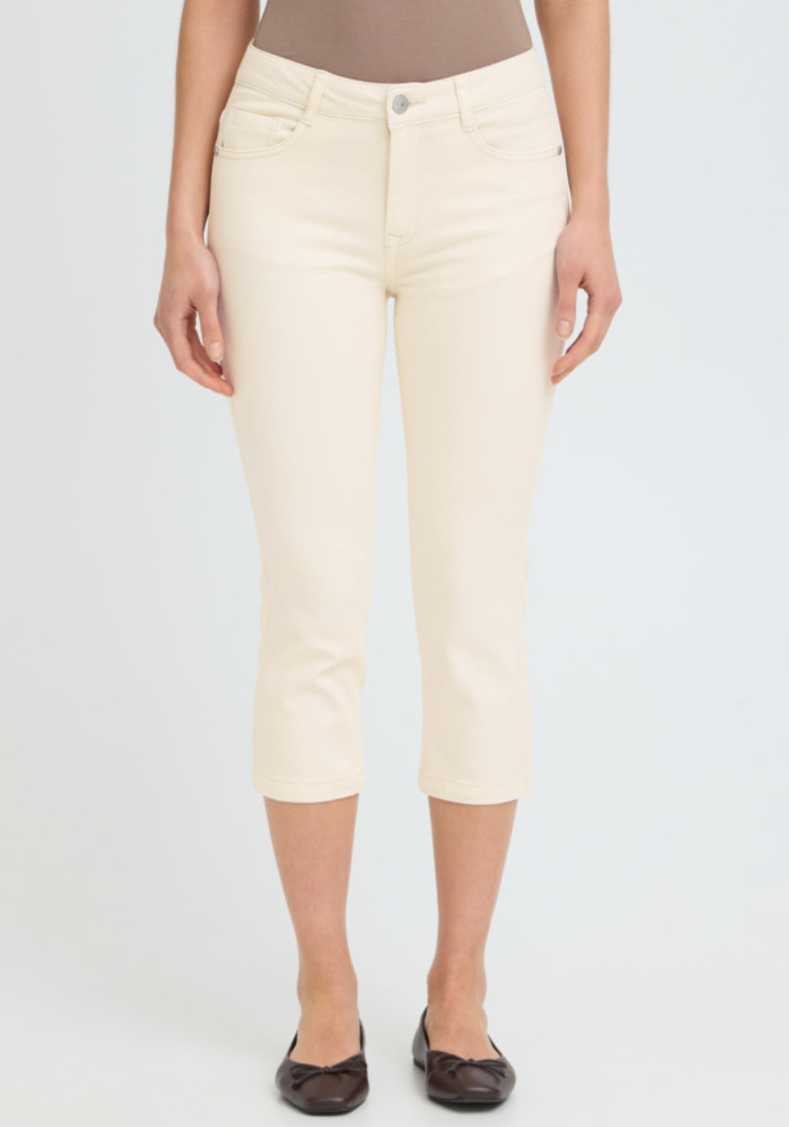 Fransa Capri Denim Jeans - Denim 1 Shaws Department Stores
