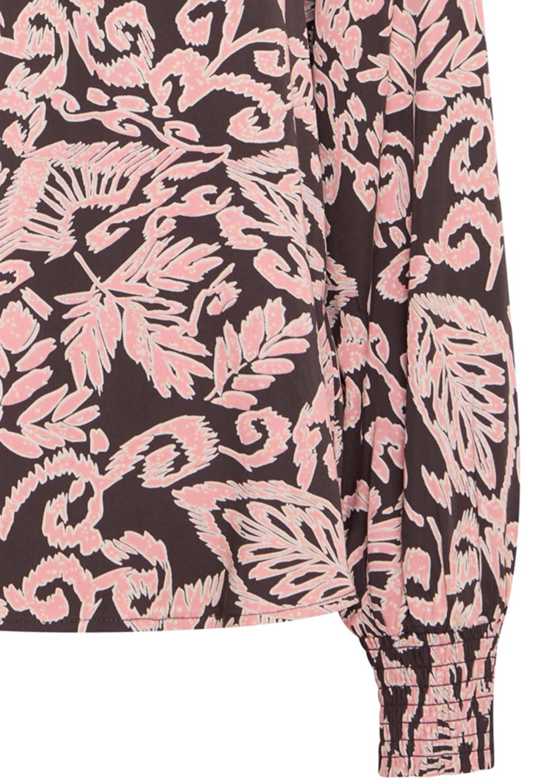 Fransa Long Sleeve Blouse - Phantom 2 Shaws Department Stores