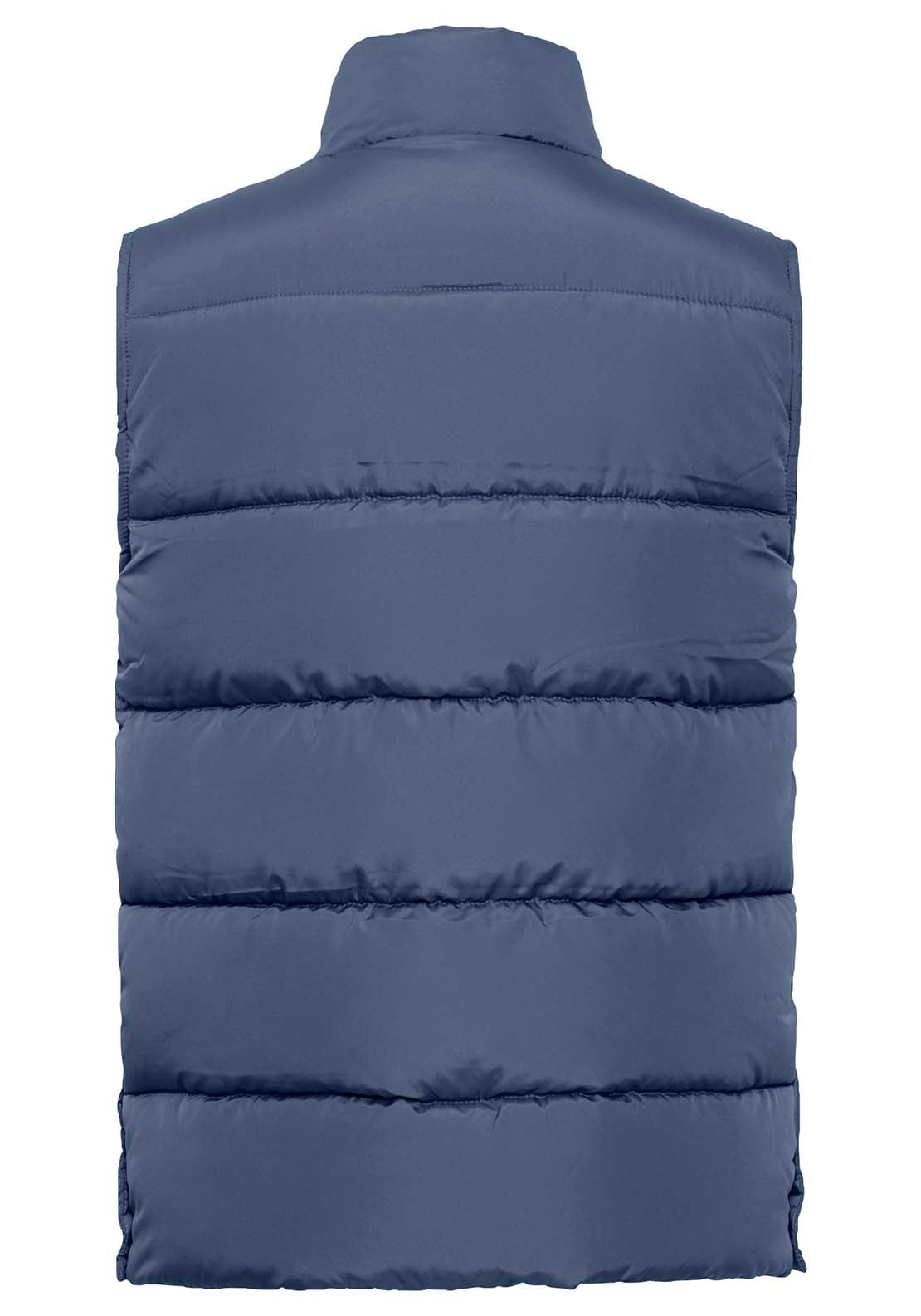 Fransa Puffer Gilet - Vintage Indigo 3 Shaws Department Stores