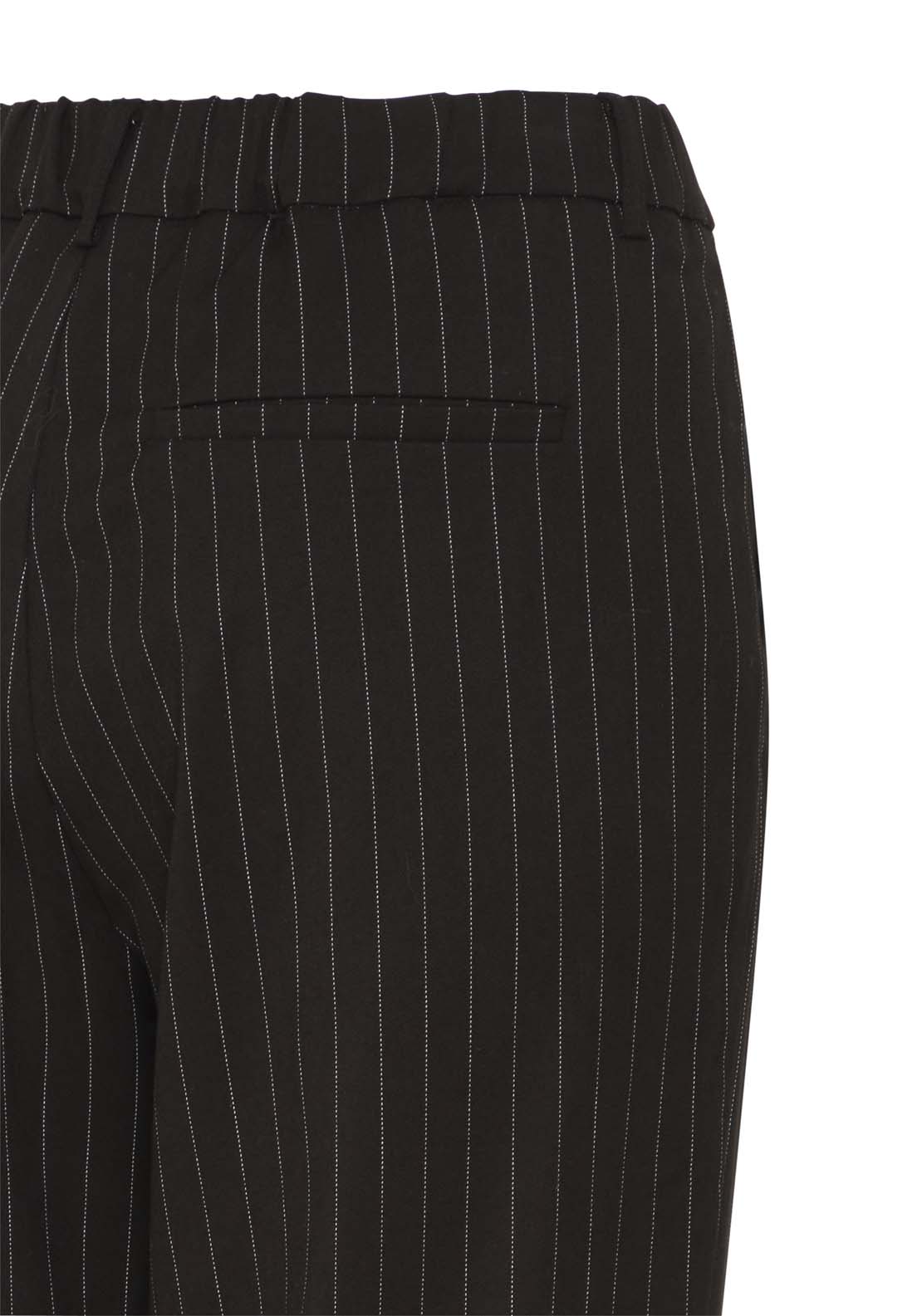 Fransa Casual Trousers - Black Mix 3 Shaws Department Stores