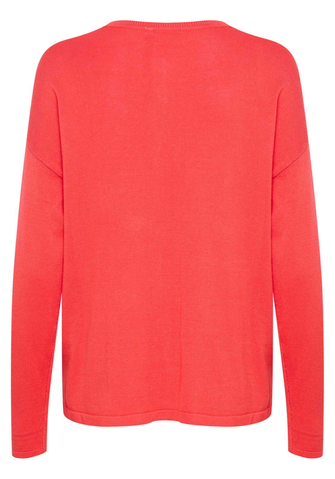 Fransa Pos Knit Cardigan - Poinsettia 2 Shaws Department Stores