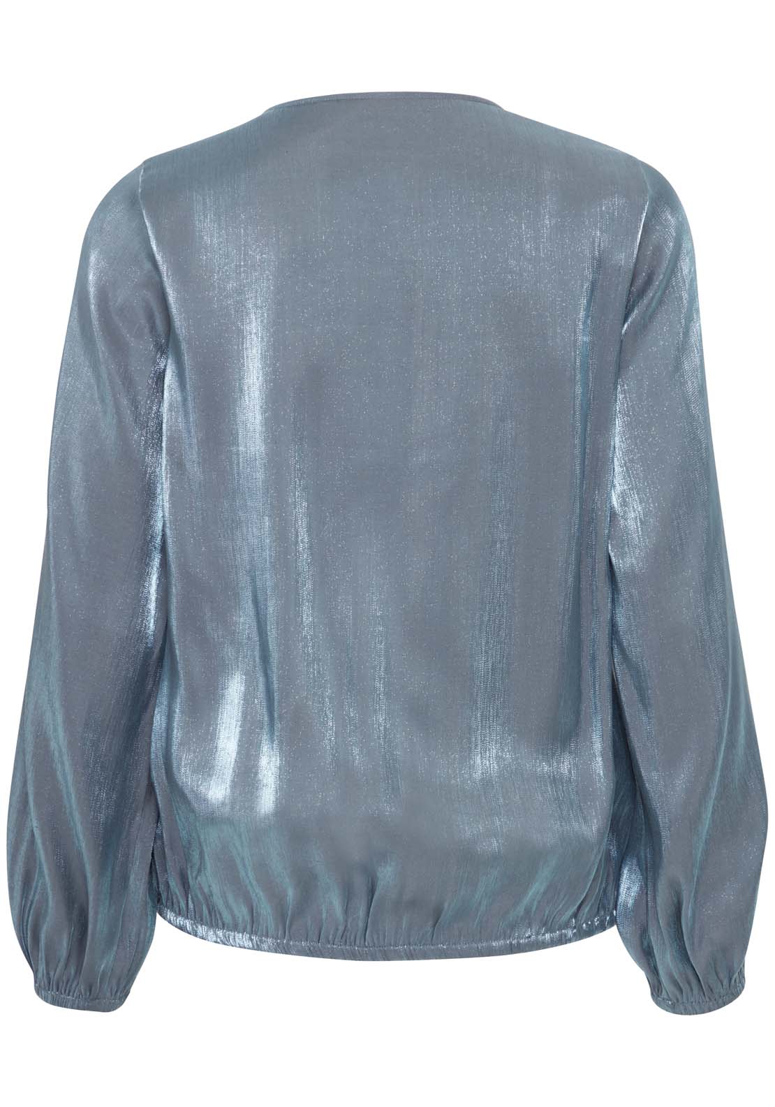 Fransa Long Sleeve Blouse - Night Sky 3 Shaws Department Stores