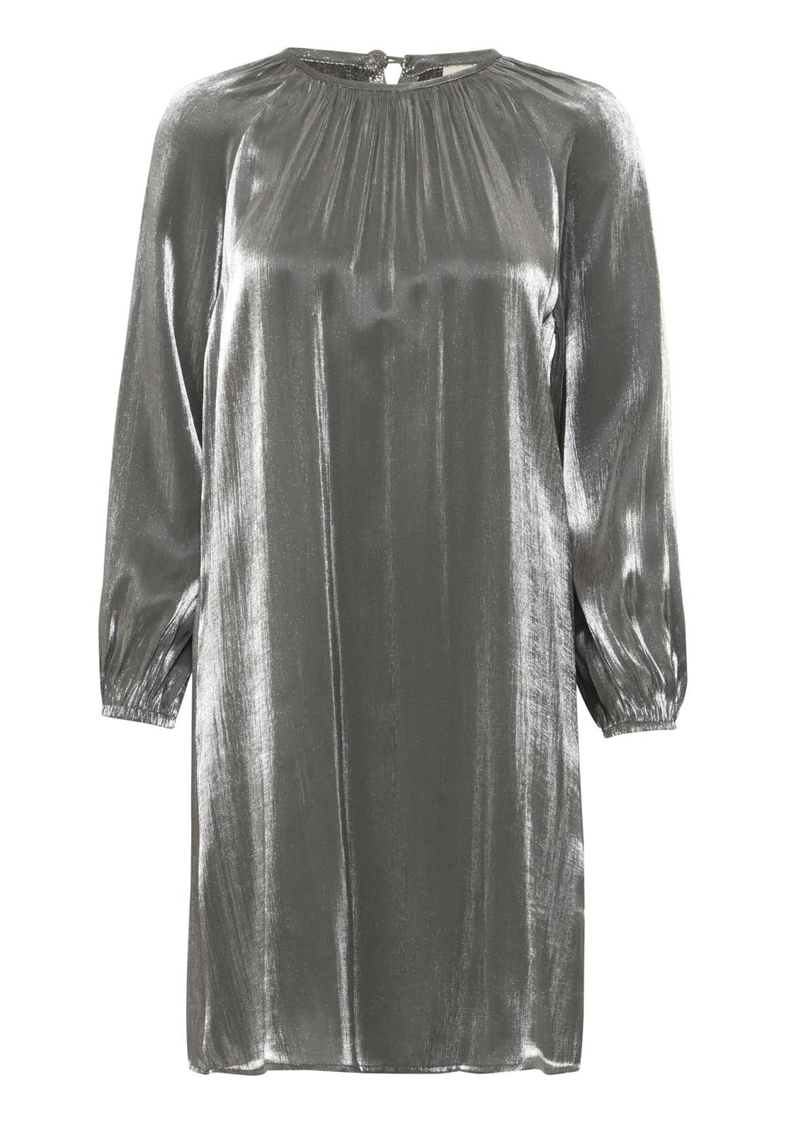 Fransa Light Woven Dress - Phantom 1 Shaws Department Stores