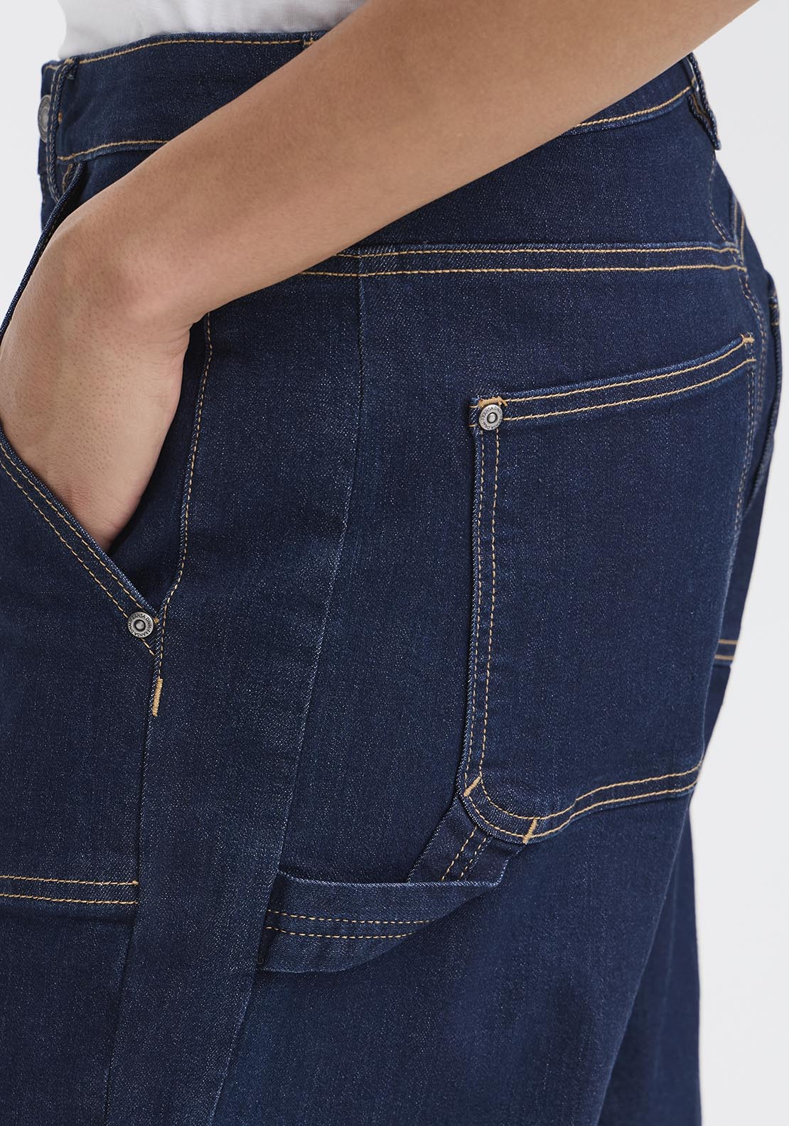 Fransa Casual Denim Jeans - Indigo Unwashed 4 Shaws Department Stores