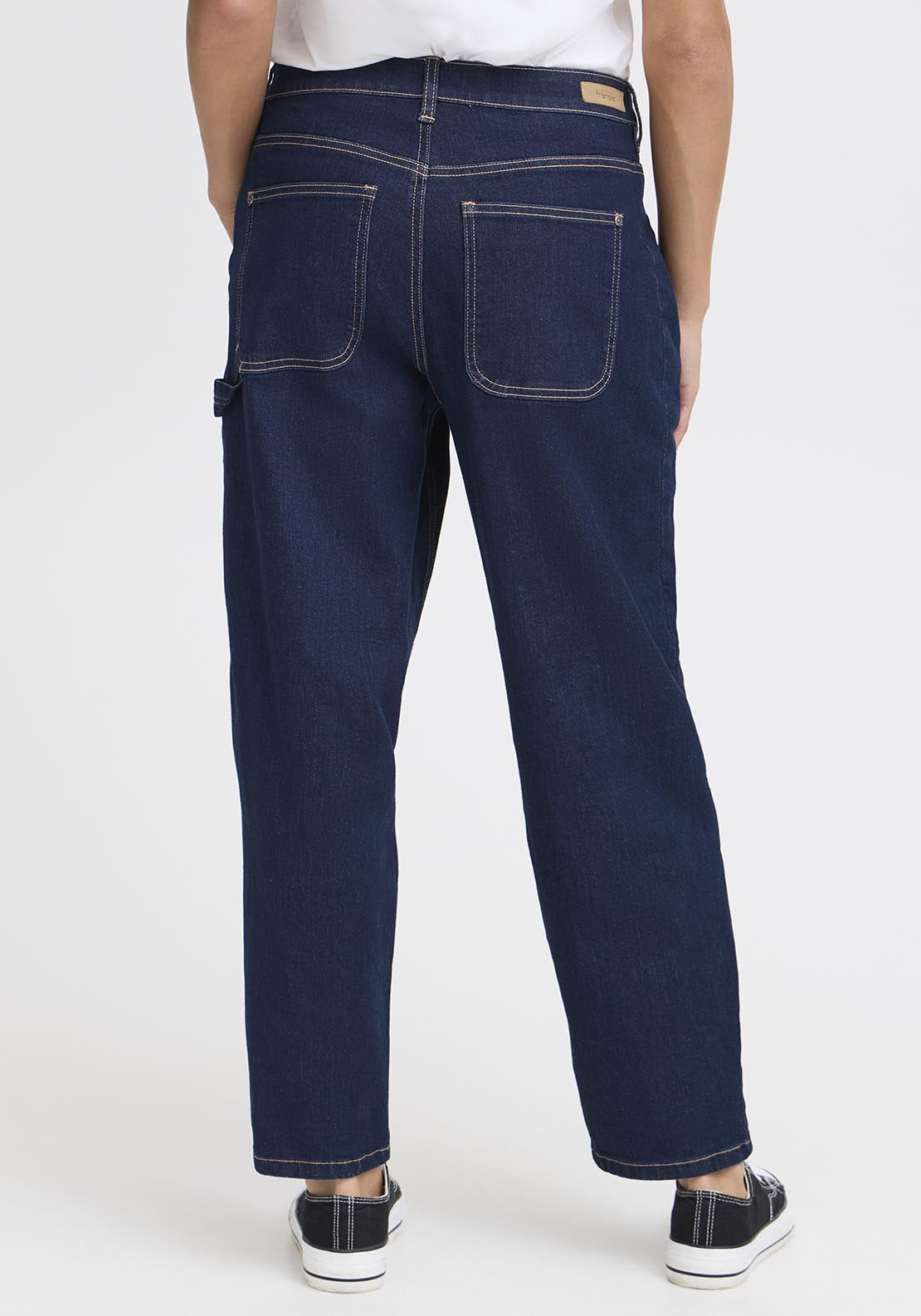 Fransa Casual Denim Jeans - Indigo Unwashed 2 Shaws Department Stores
