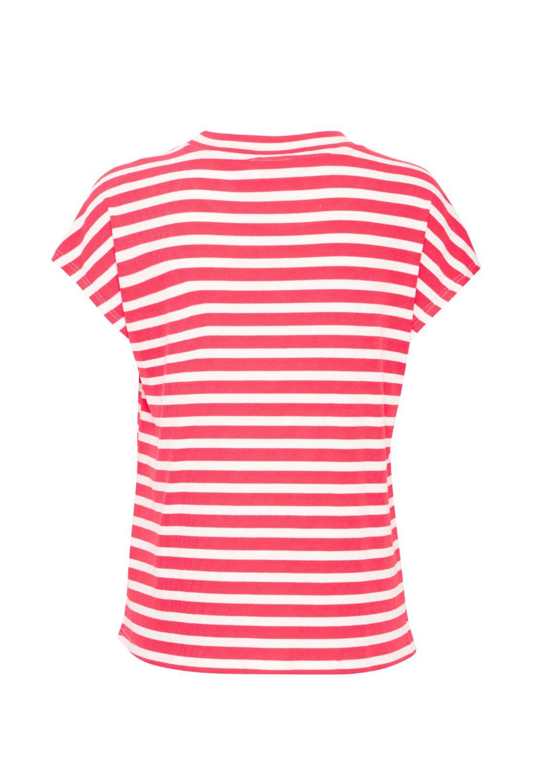 Fransa Short Sleeve T-Shirt - Pink 8 Shaws Department Stores