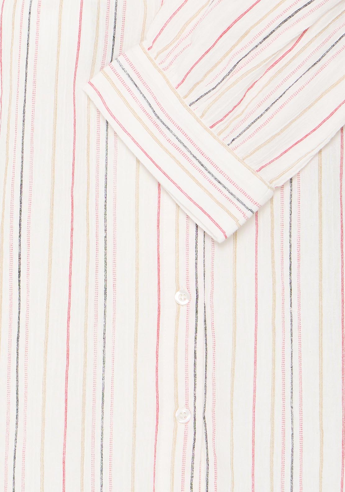 Fransa Casual 3/4 Sleeve Blouse - Cream 3 Shaws Department Stores