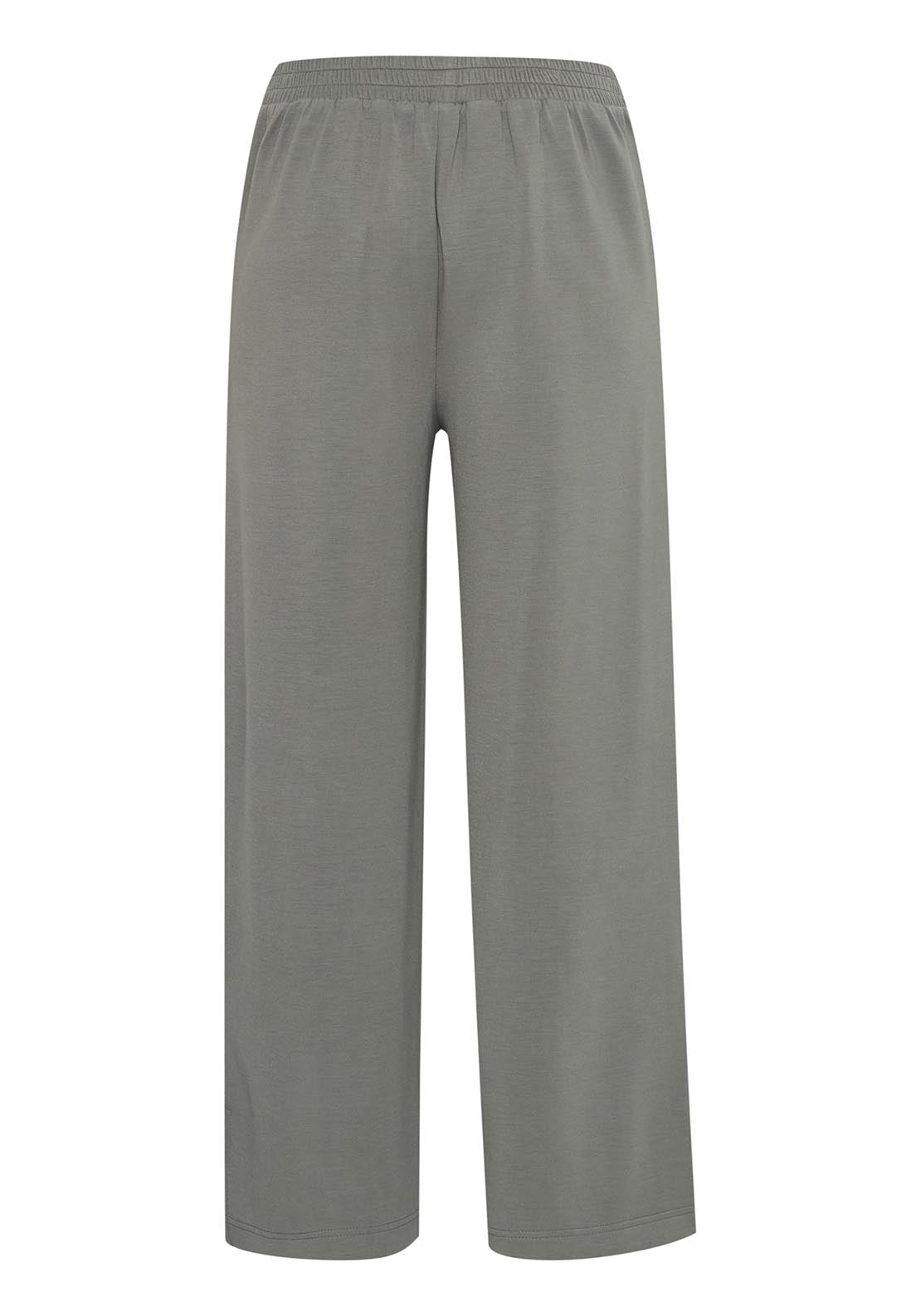 Fransa Casual Trousers - Agave Green 6 Shaws Department Stores