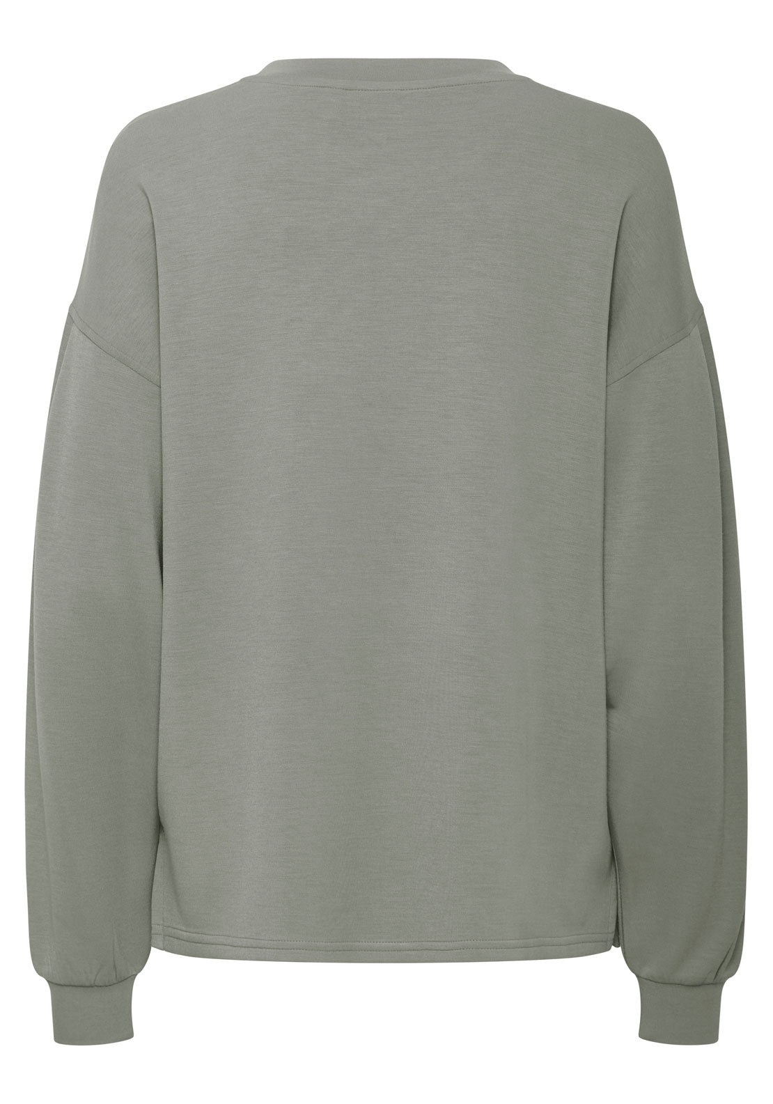 Fransa Pos Pullover - Green 2 Shaws Department Stores