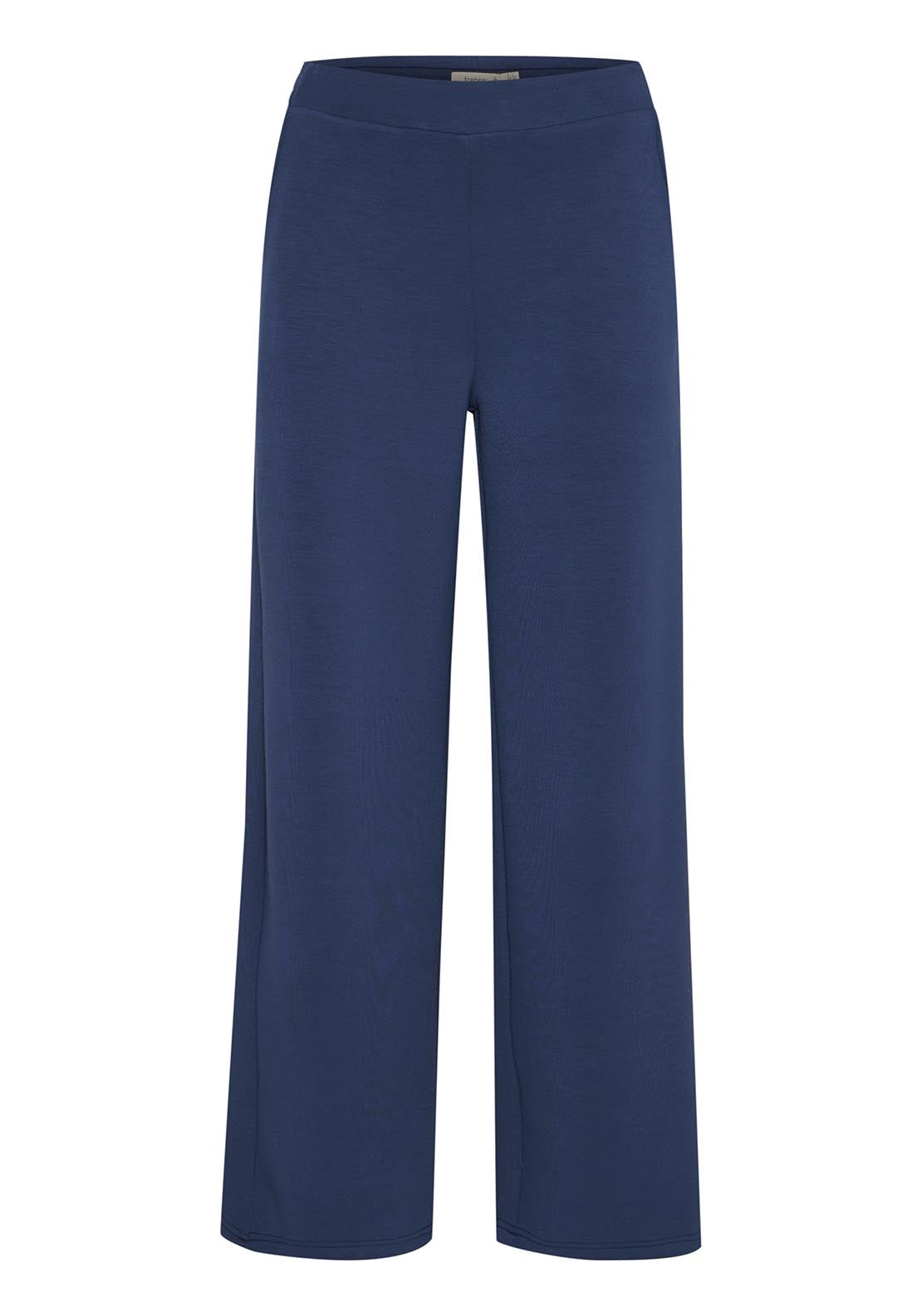 Fransa Casual Trousers - Navy Blazer 7 Shaws Department Stores