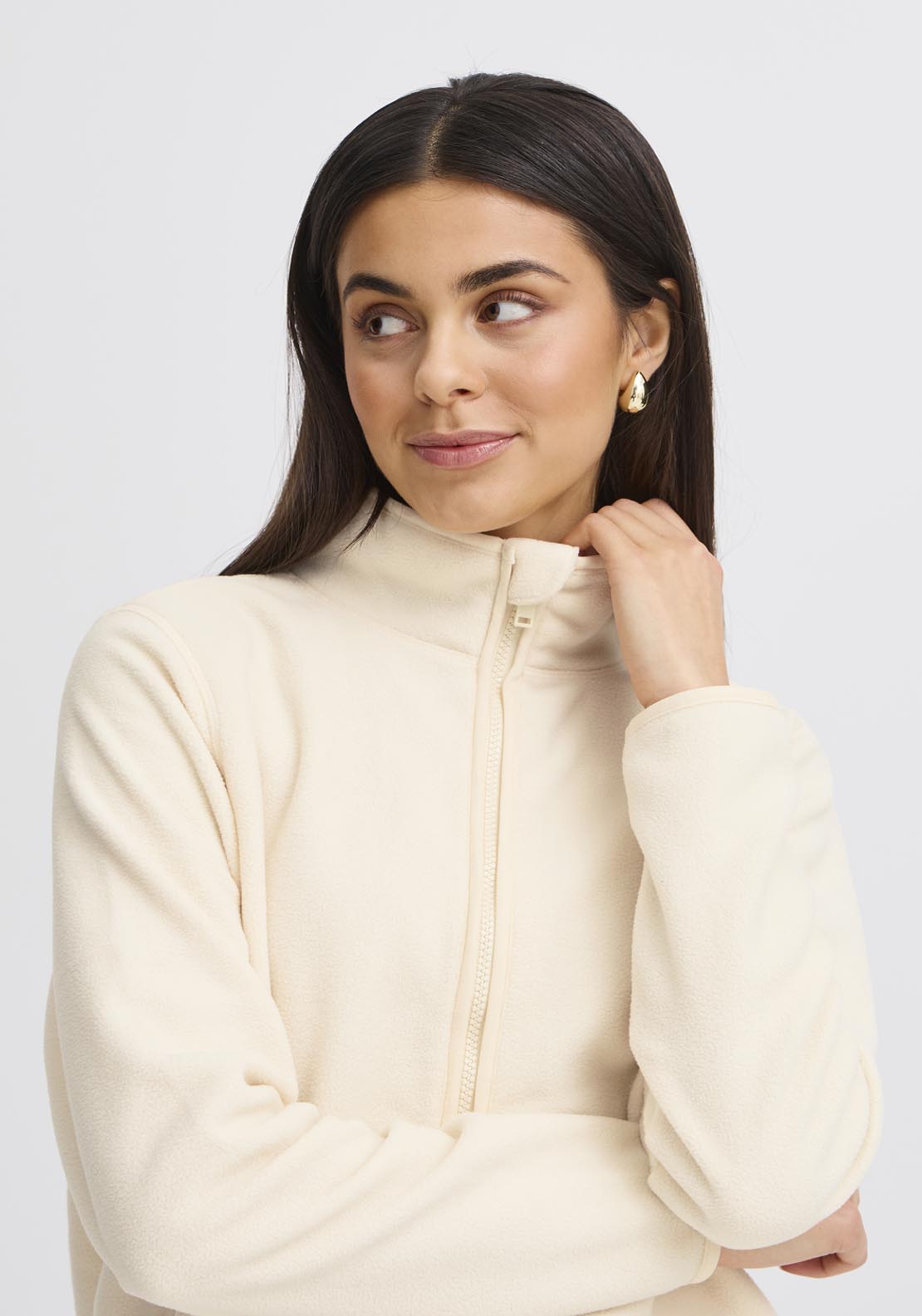 Fransa Pos Transeasonal Jacket - Grey 3 Shaws Department Stores