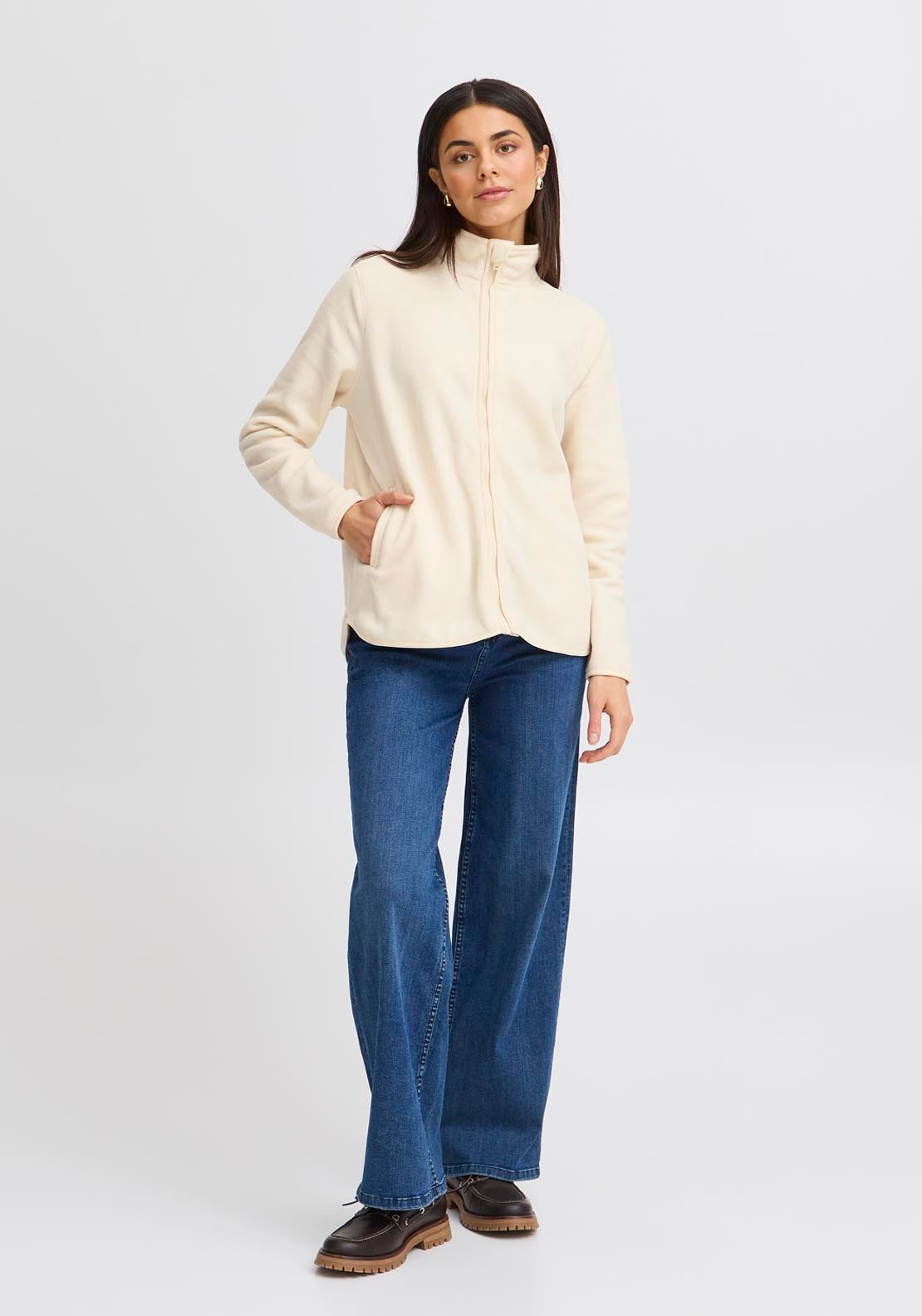 Fransa Pos Transeasonal Jacket - Grey 5 Shaws Department Stores
