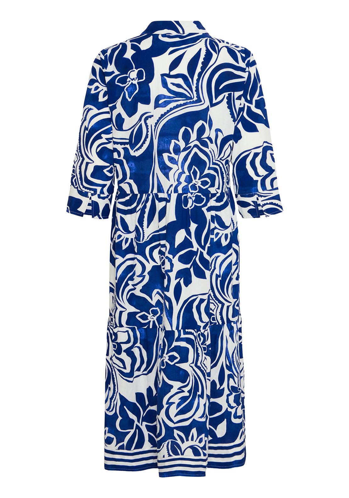 Fransa Light Woven Dress - Blue Lolite Art 2 Shaws Department Stores