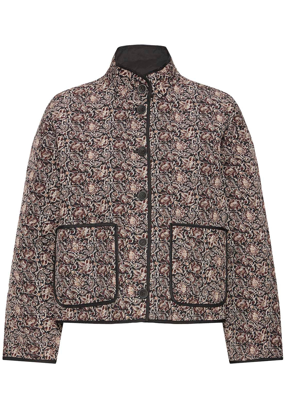Fransa Jacket - Black Non Paisley 6 Shaws Department Stores