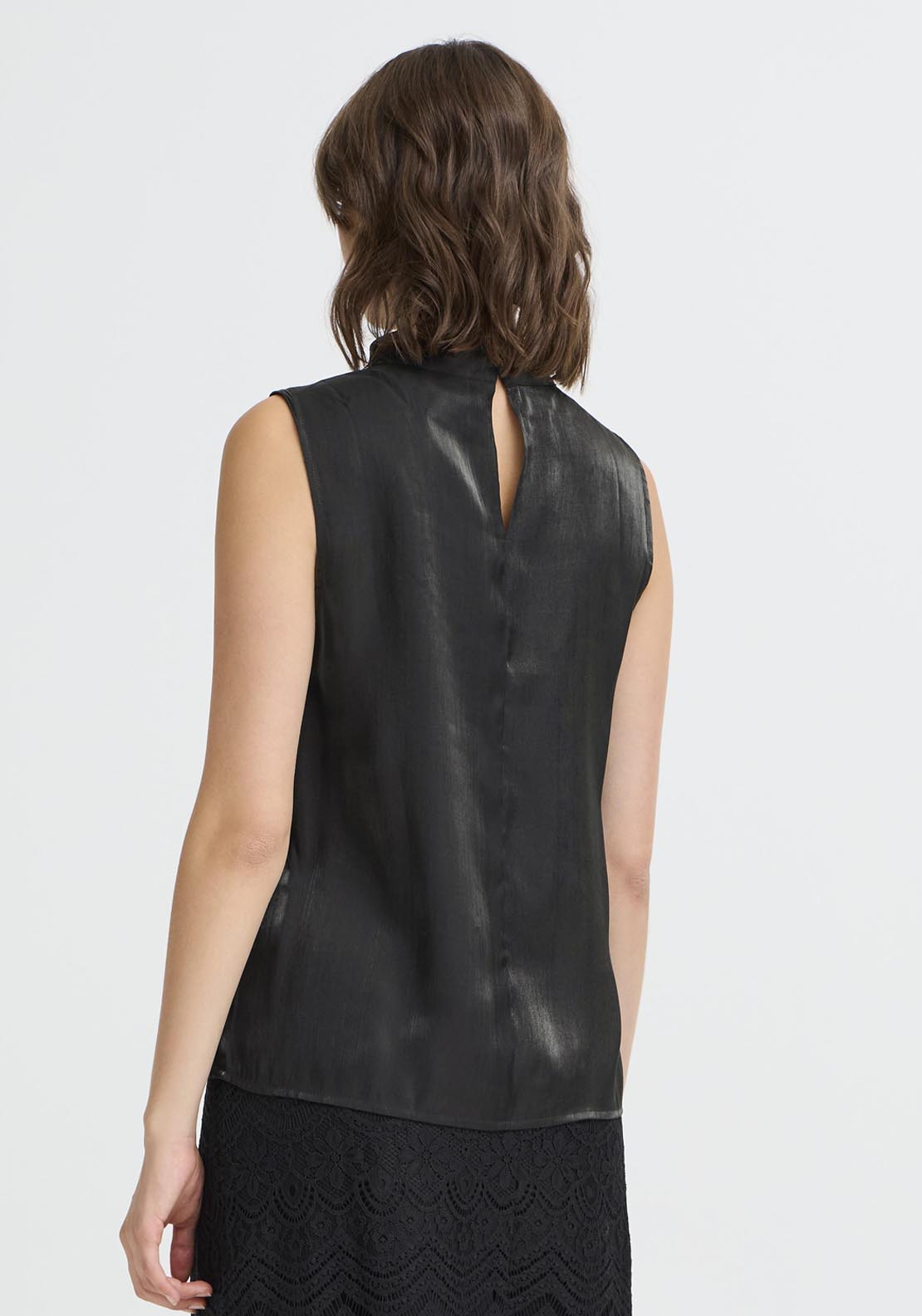 Fransa Yolanda Blouse - Meteorite 2 Shaws Department Stores