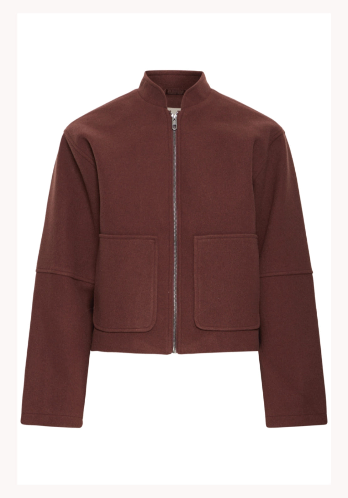Boxy Jacket - Rum Raisin Melange