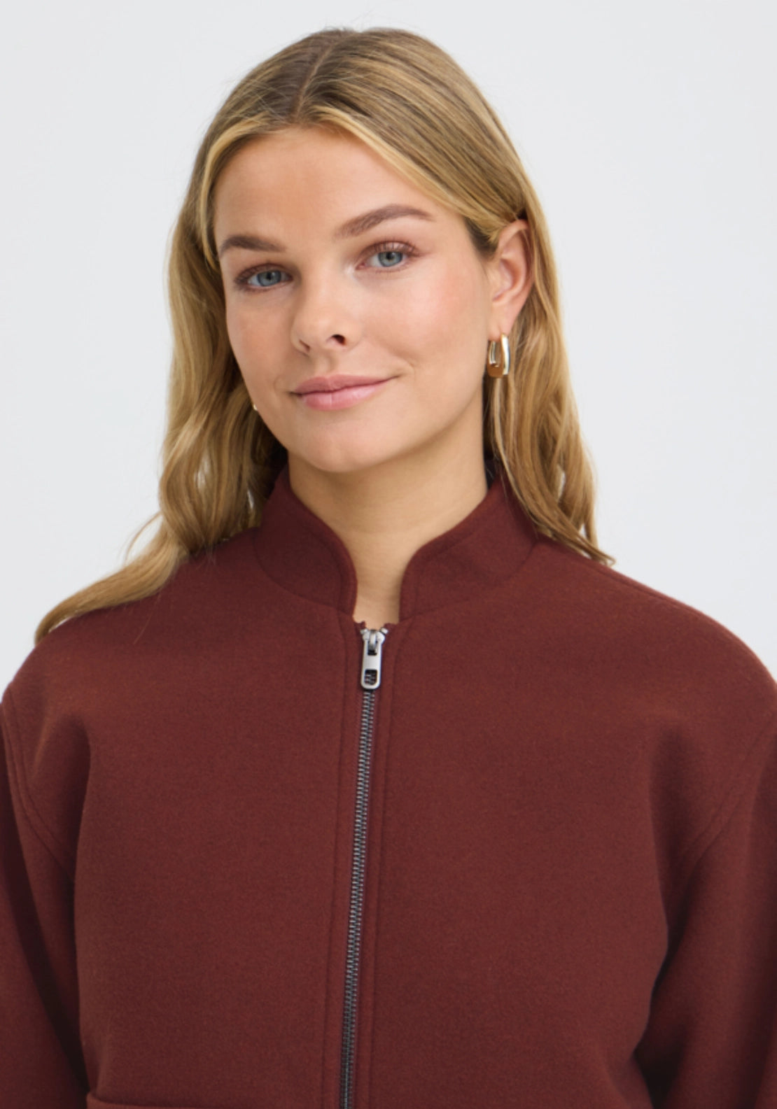 Boxy Jacket - Rum Raisin Melange