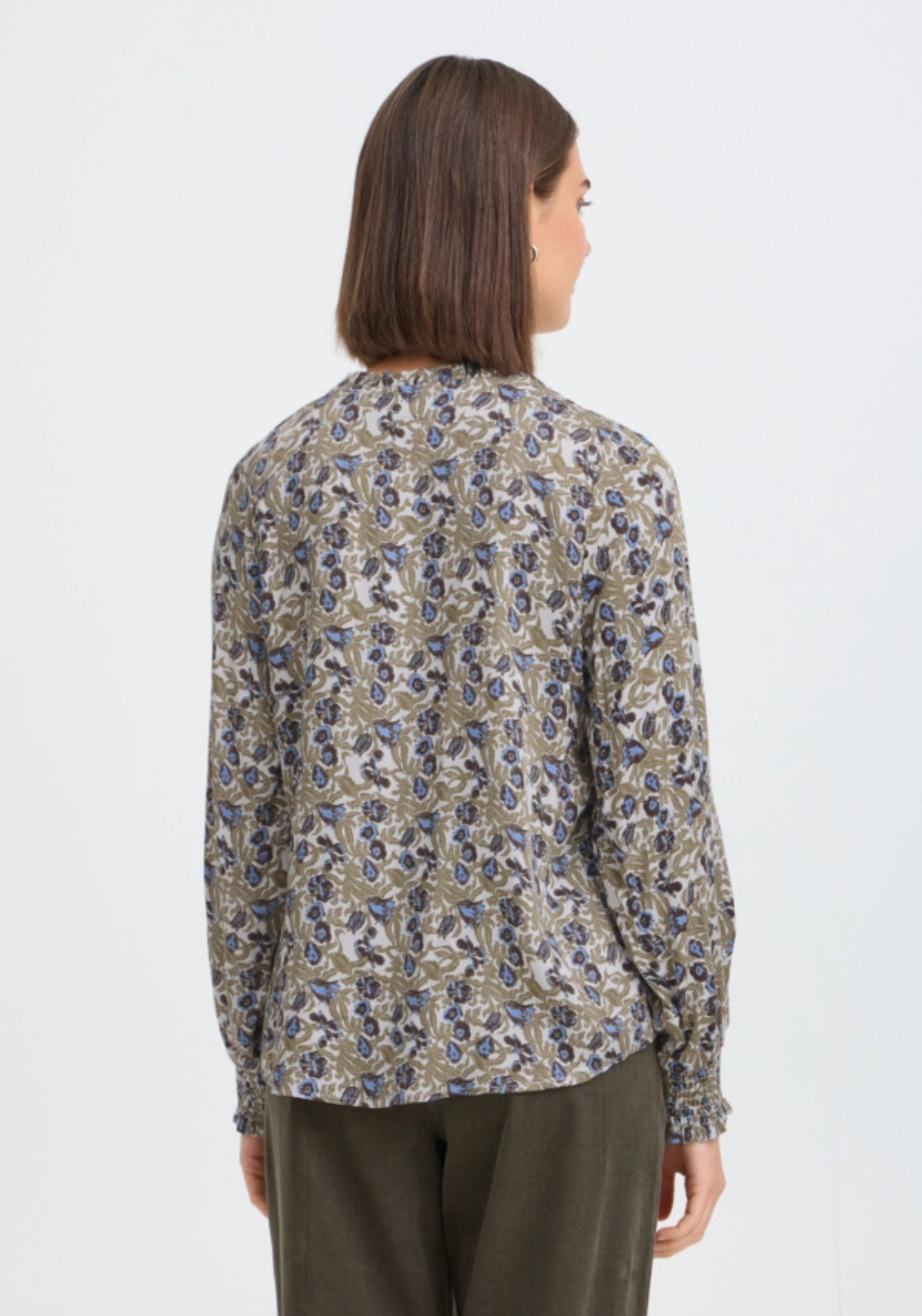 Paisley Blouse - Entanglesmall Fir Green