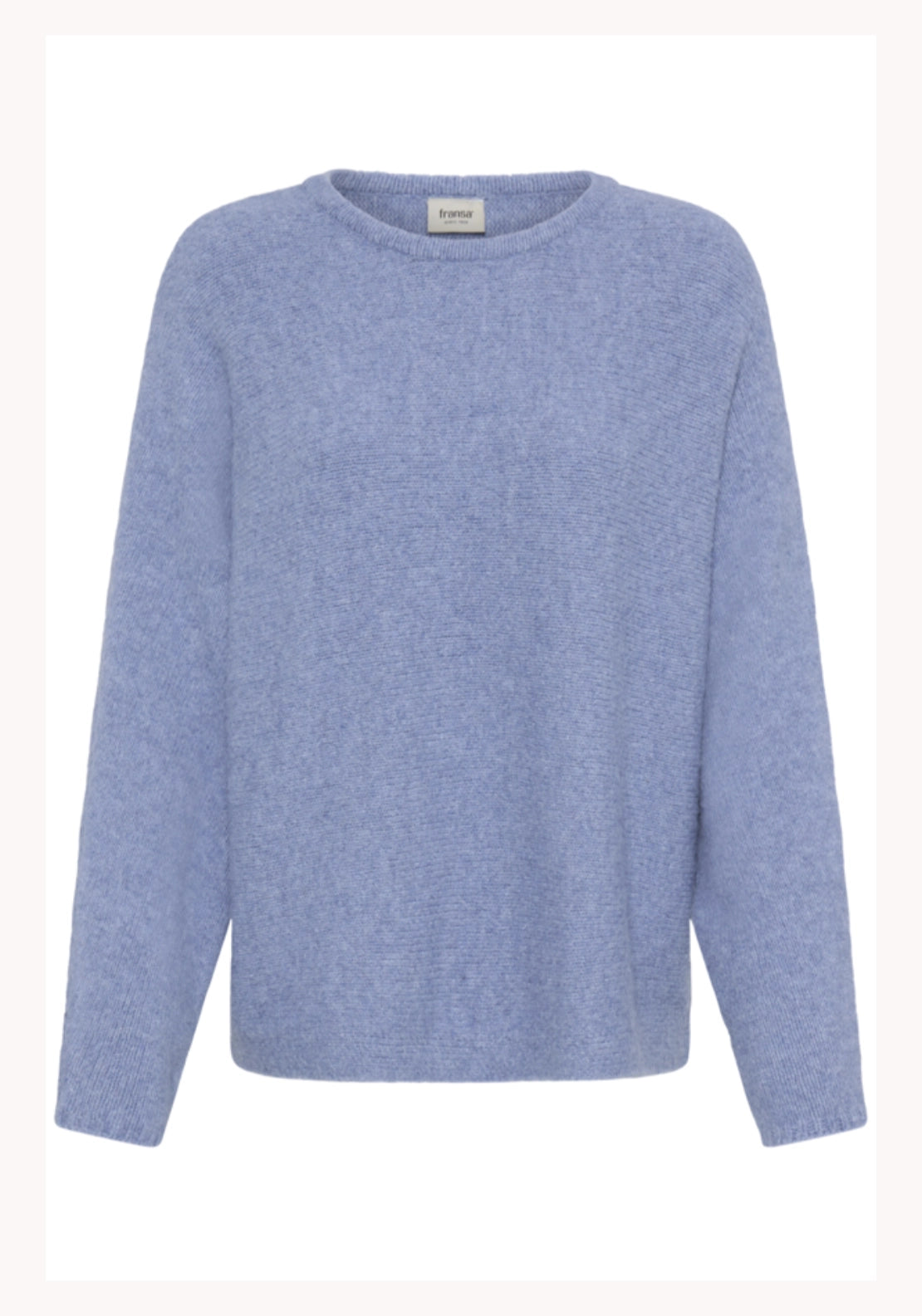 Lightweight Knit Top - Blue Blizzard Melange