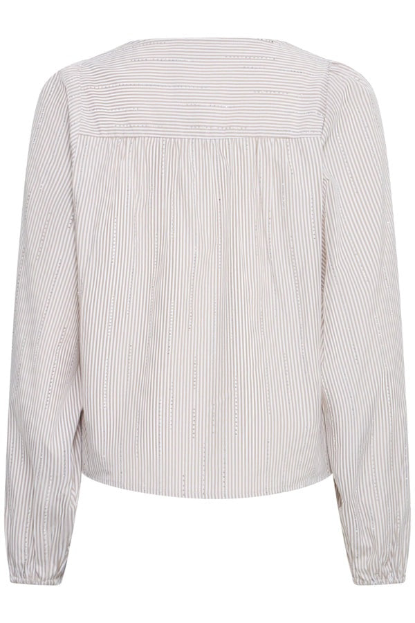 Loose Striped Blouse - Non Colour Stripe