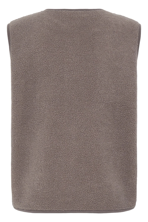Teddy Waistcoat - Driftwood