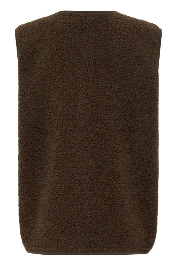 Teddy Waistcoat - Hot Fudge