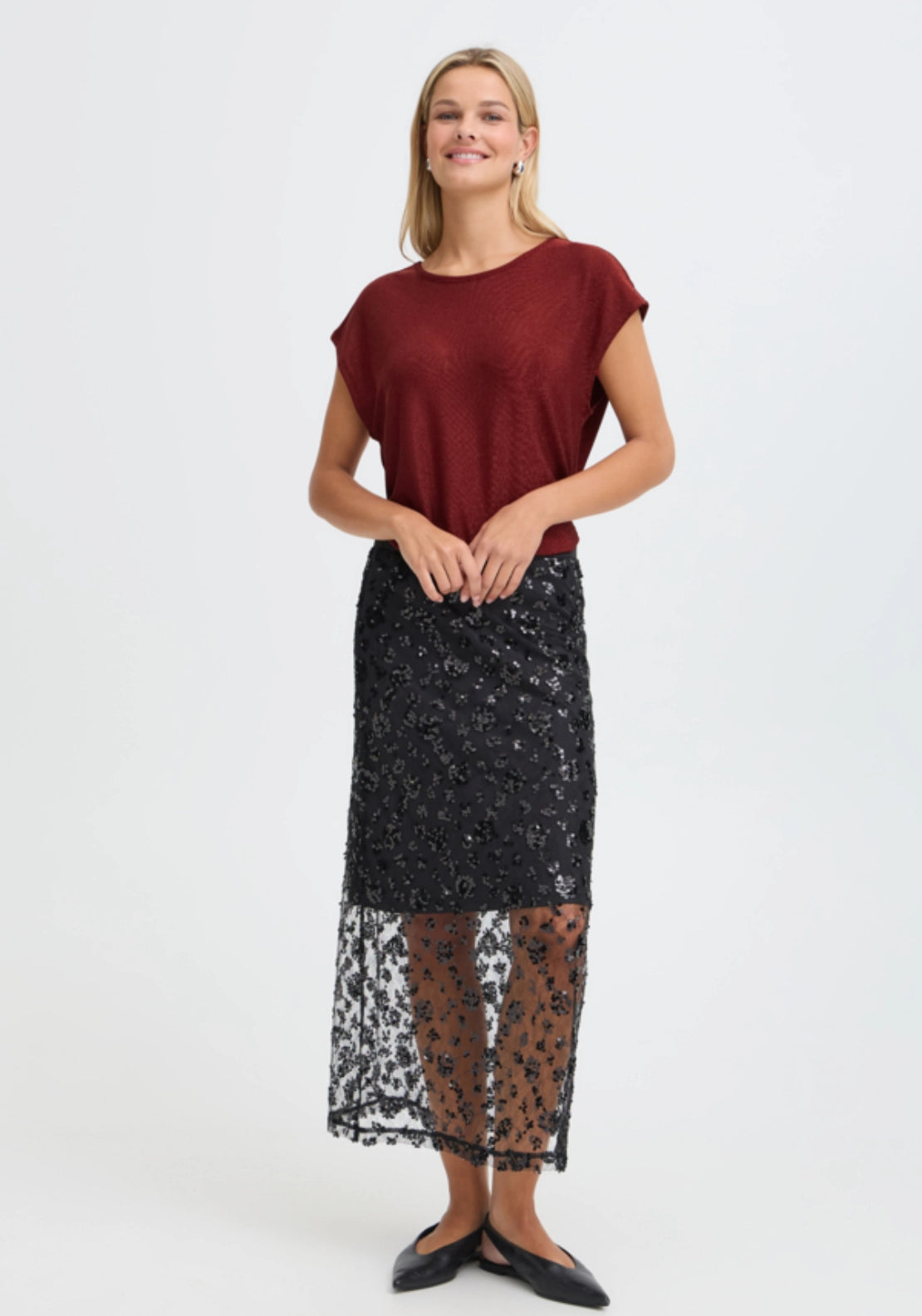 Sparkle T-Shirt - Rhythmic Red