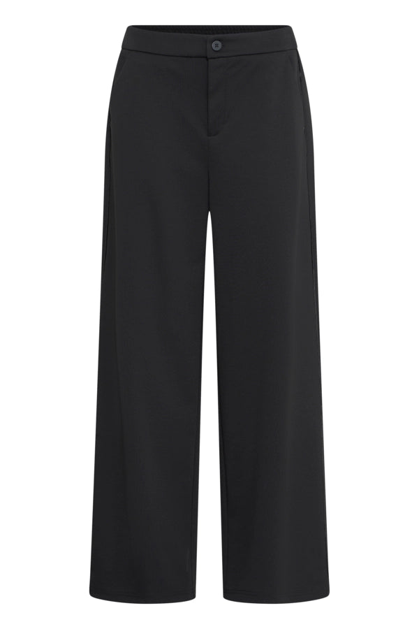 Straight Leg Trousers - Meteorite
