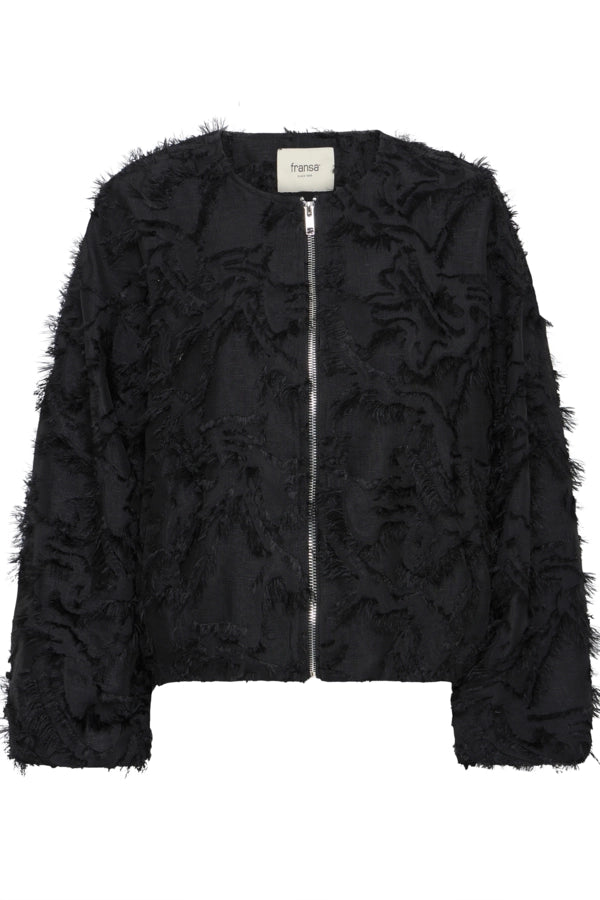 Textured Jacket - Meteorite