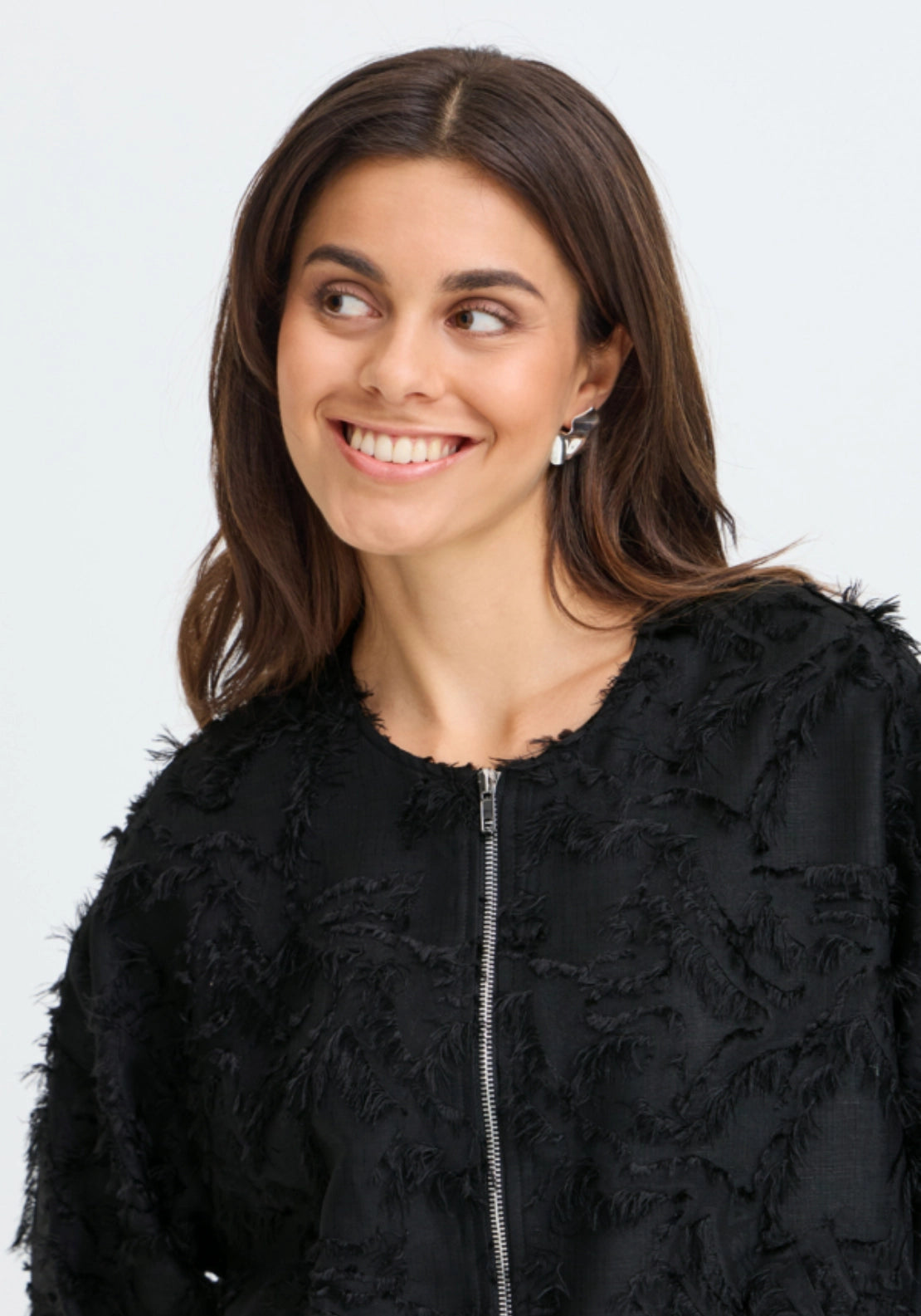 Textured Jacket - Meteorite