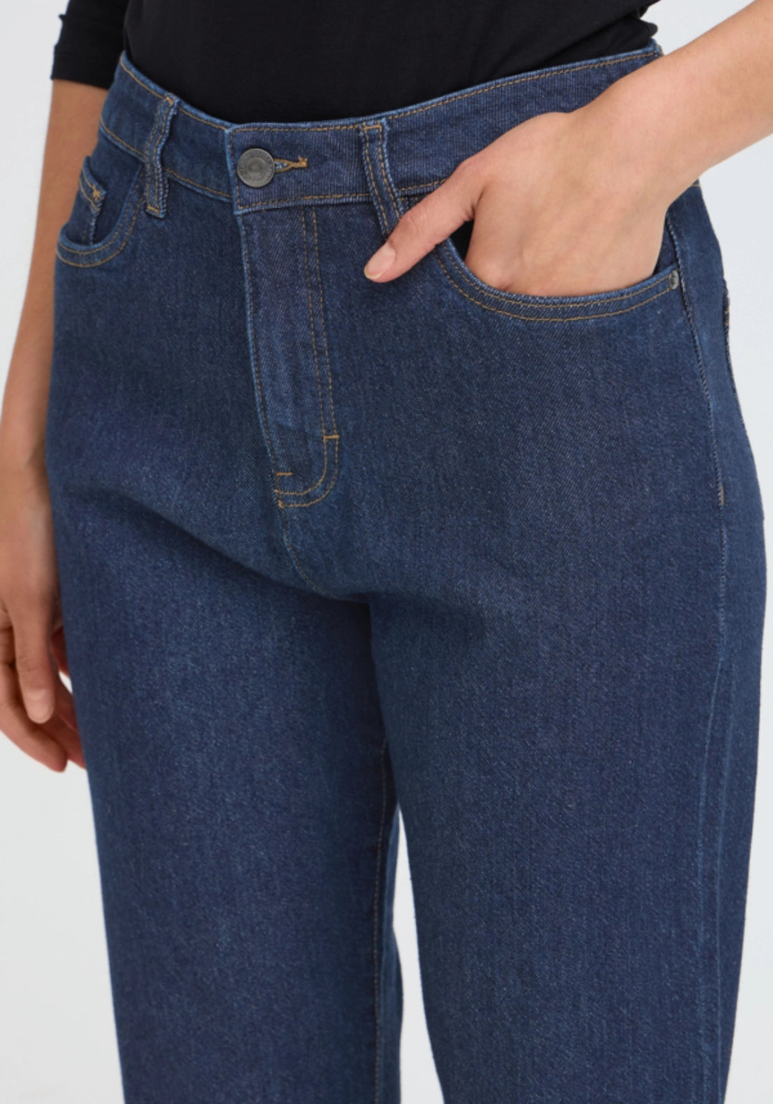 Mom Fit Jeans - Denim