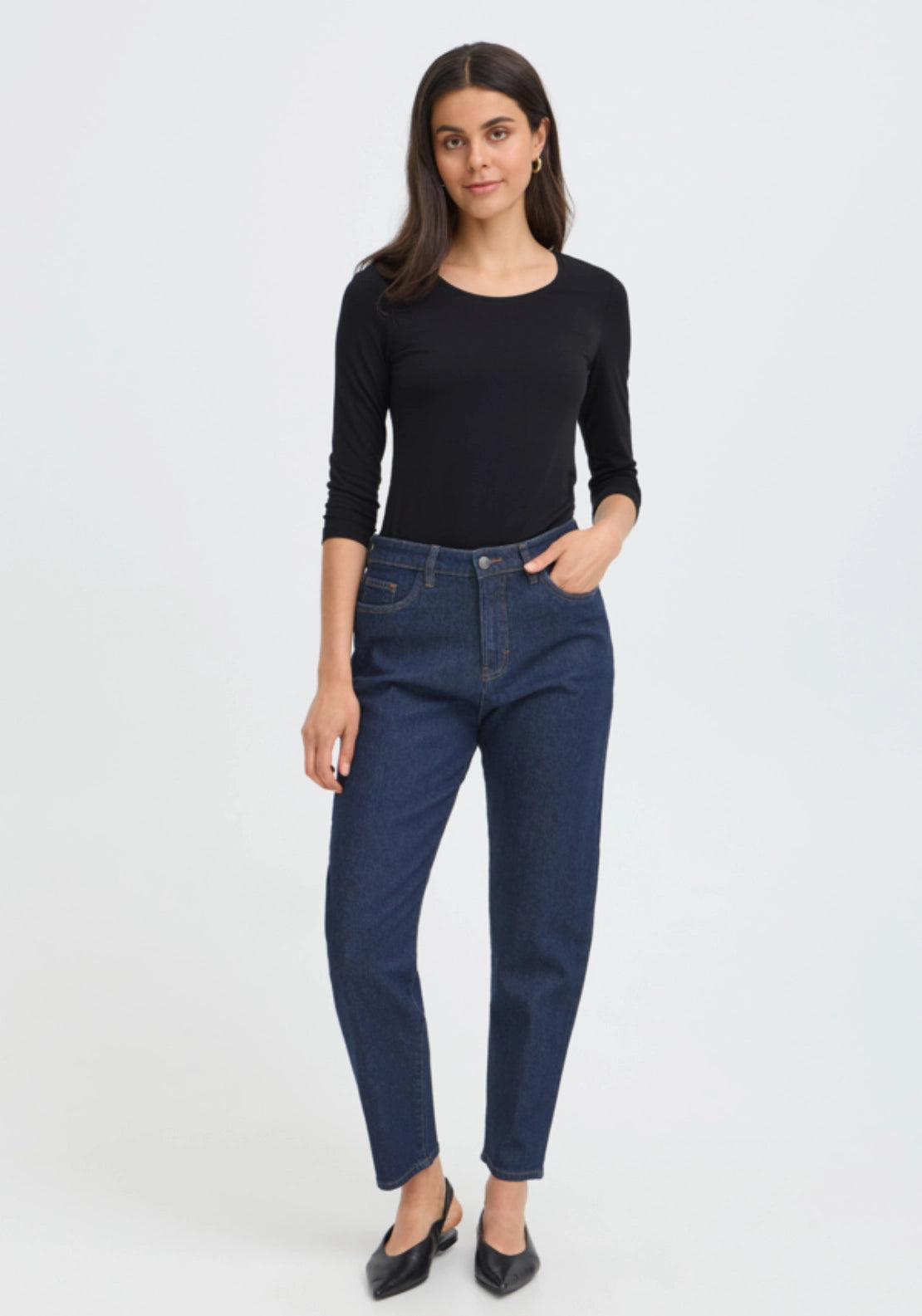 Mom Fit Jeans - Denim