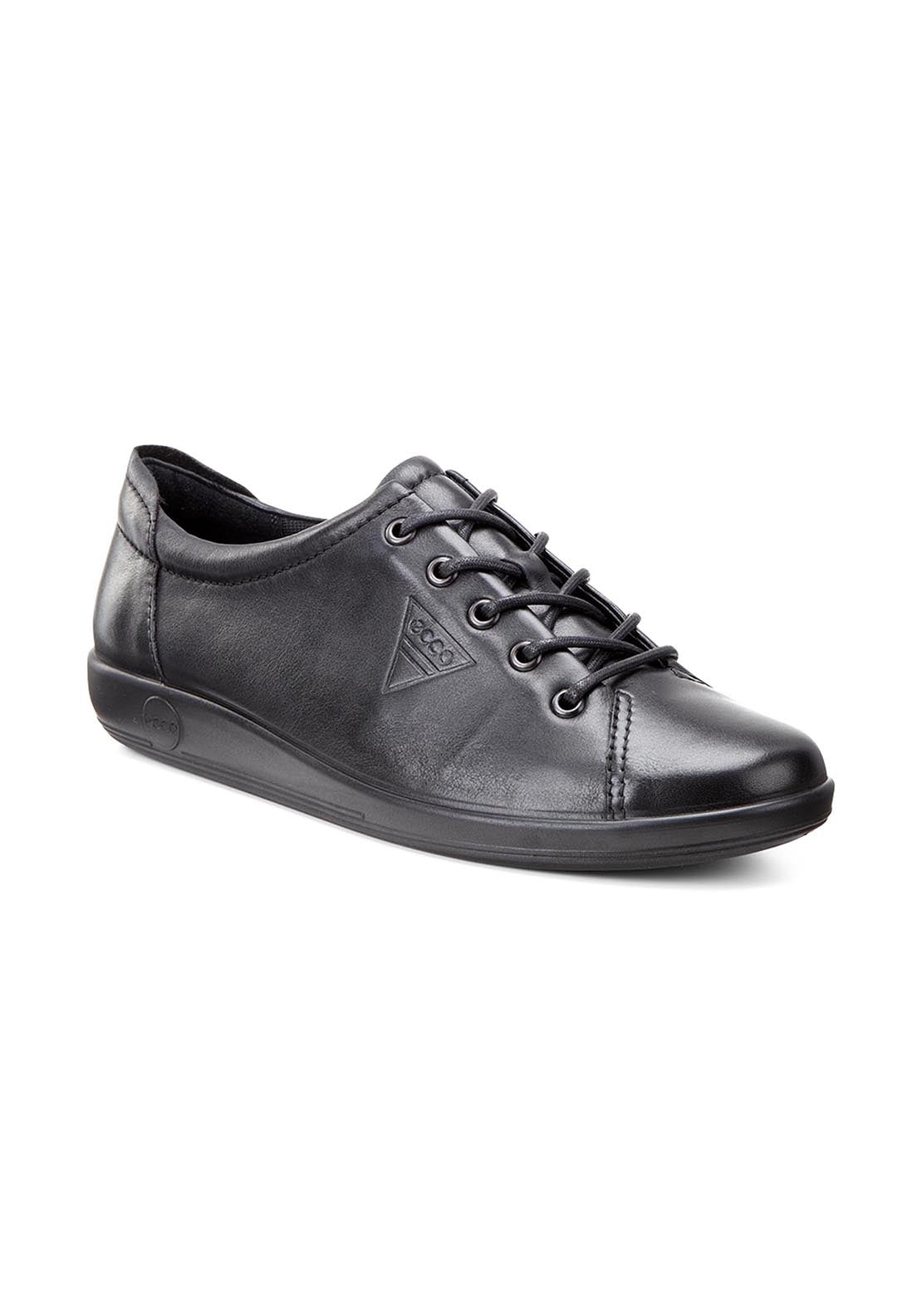 Ecco Soft 2 Ladies Shoe - Black 1 Shaws Department Stores