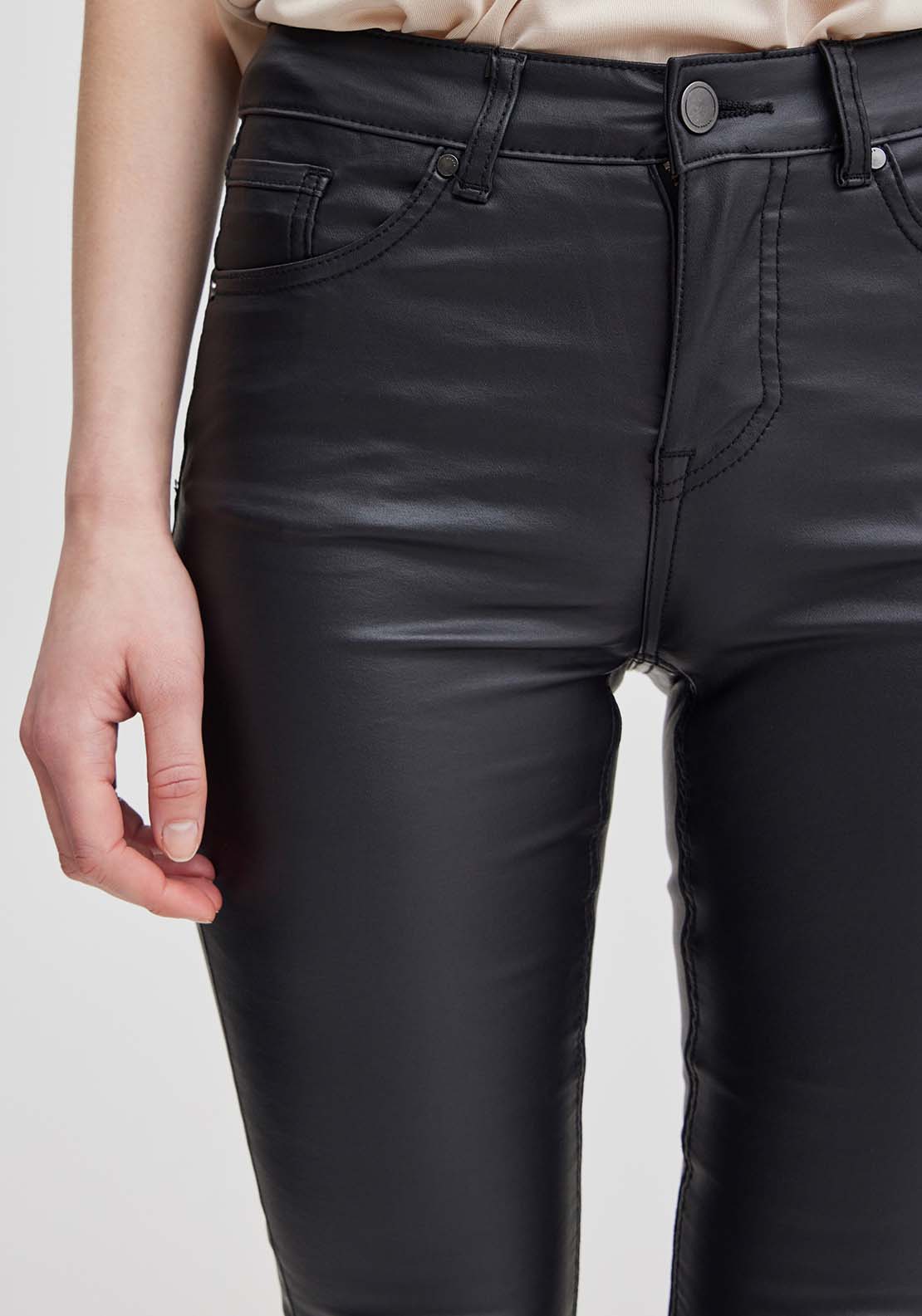 B Young Kiko Slim Jeans - Black 4 Shaws Department Stores