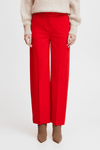Danta Wide Leg Pant - Red